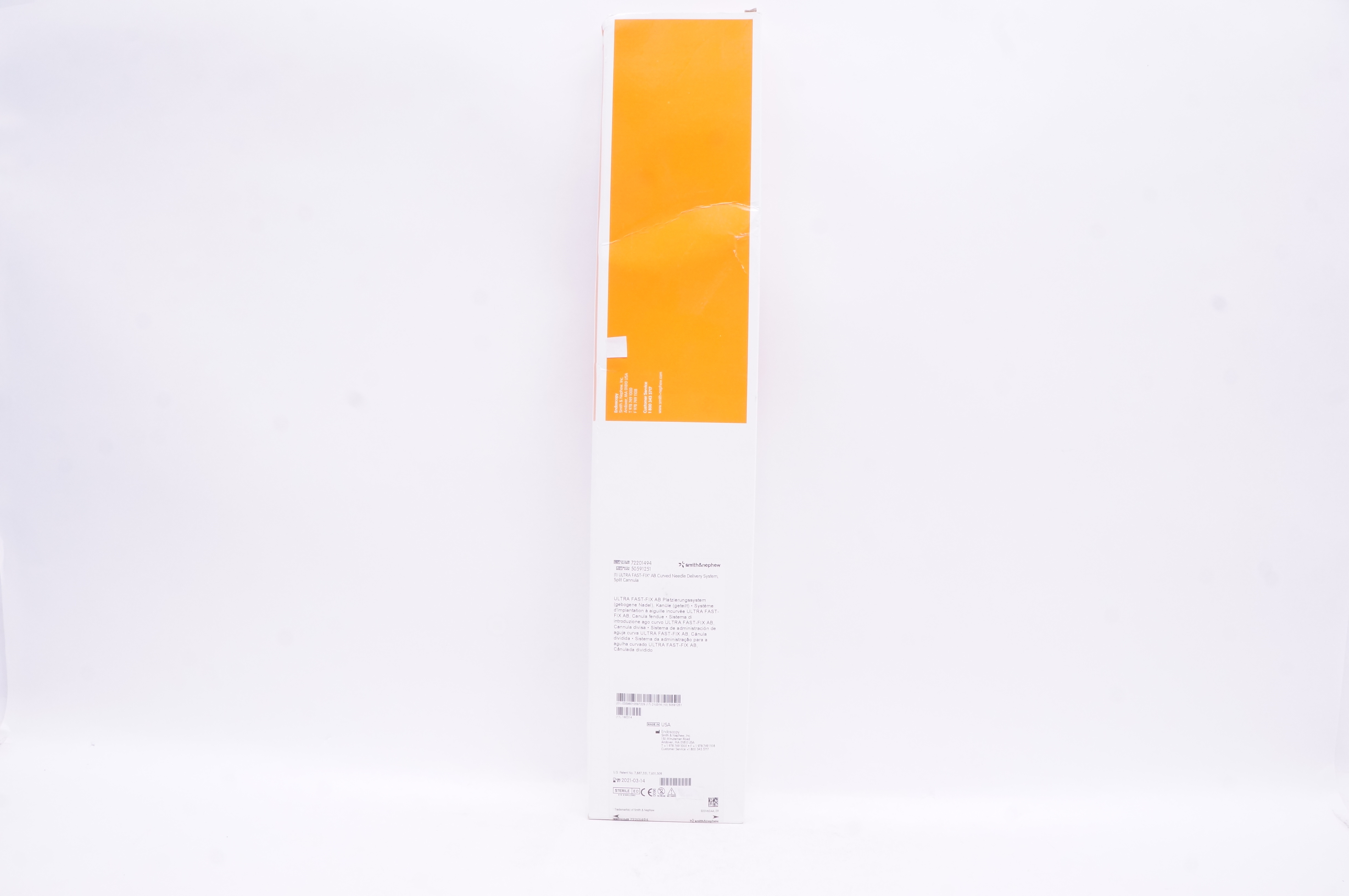 Smith&Nephew 72201494 ULTRA FAST-FIX AB Curved Ndle Delivery System (x)