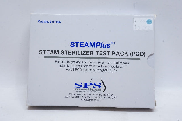 SPS MEdical STP-025 STEAMPlus Sterilizer Test Pack (PCD)