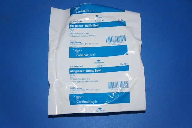 Cardinal Health 13819-032 Allegiance Utility Bowls Size 32oz. ~ Box of 50