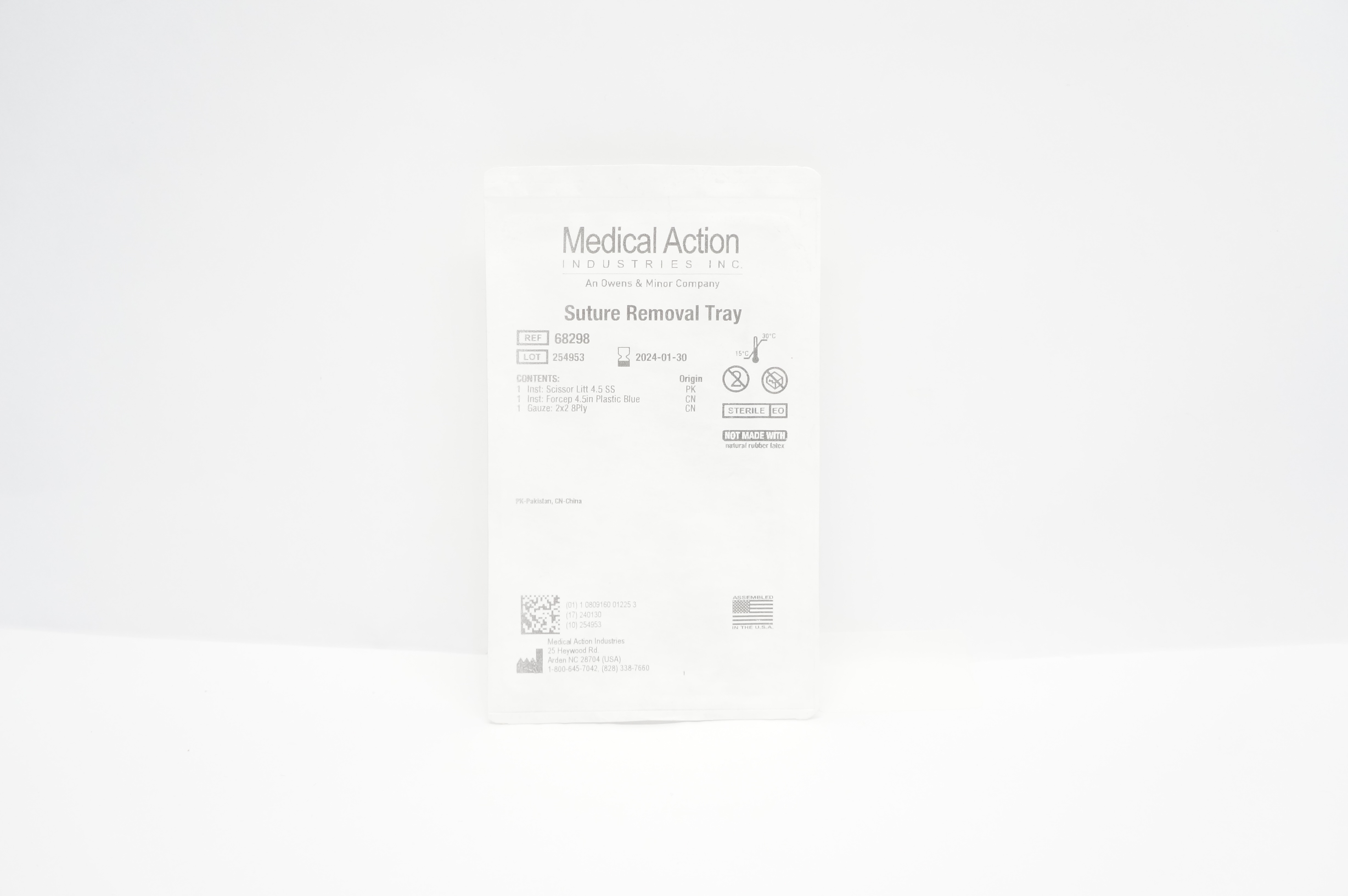 Medical Action 68298 Stre. Removal Tray