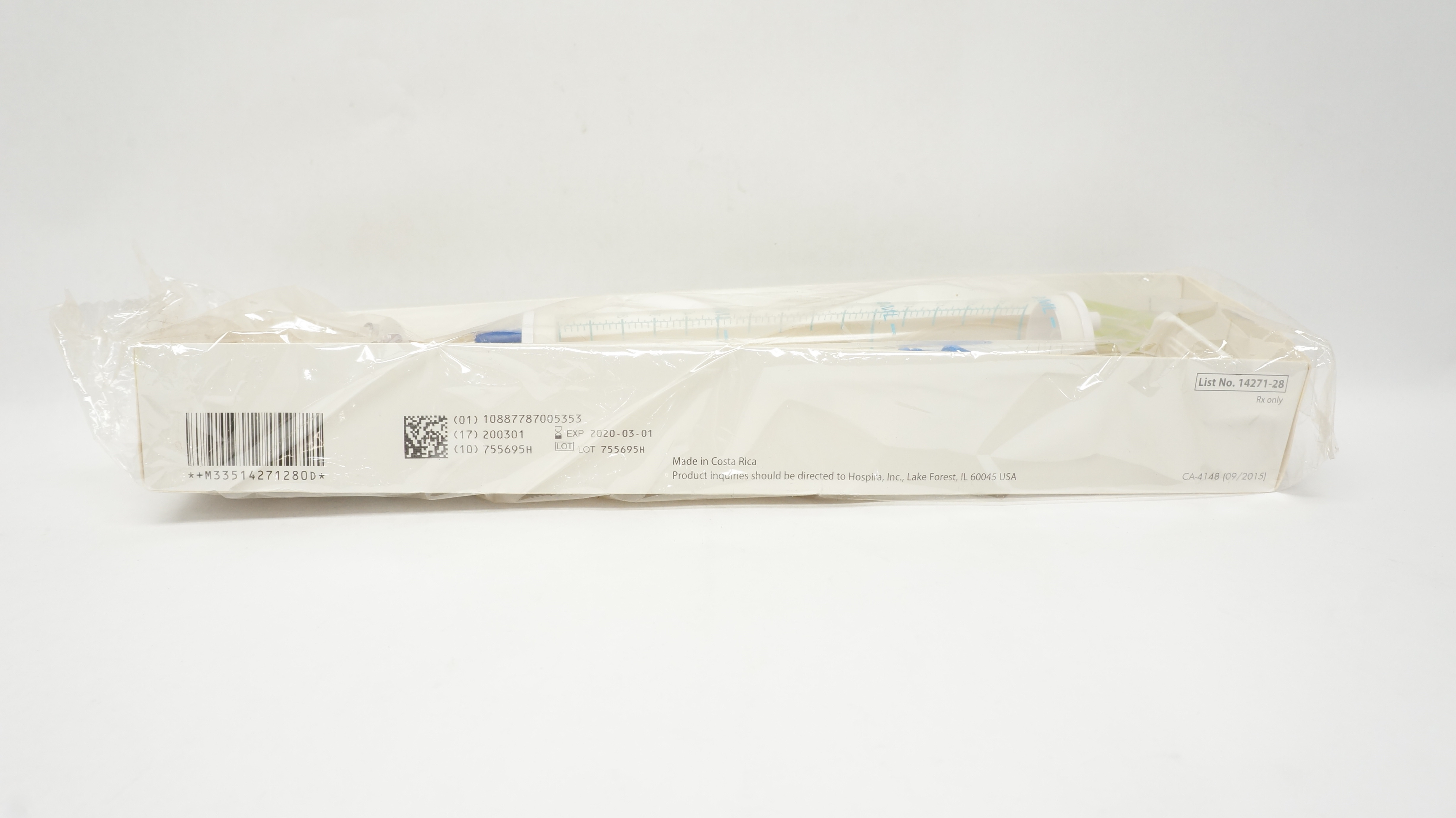 Hospira 14271-28 Primary PLUM MICRODRIP 150mL Burette Set (x)