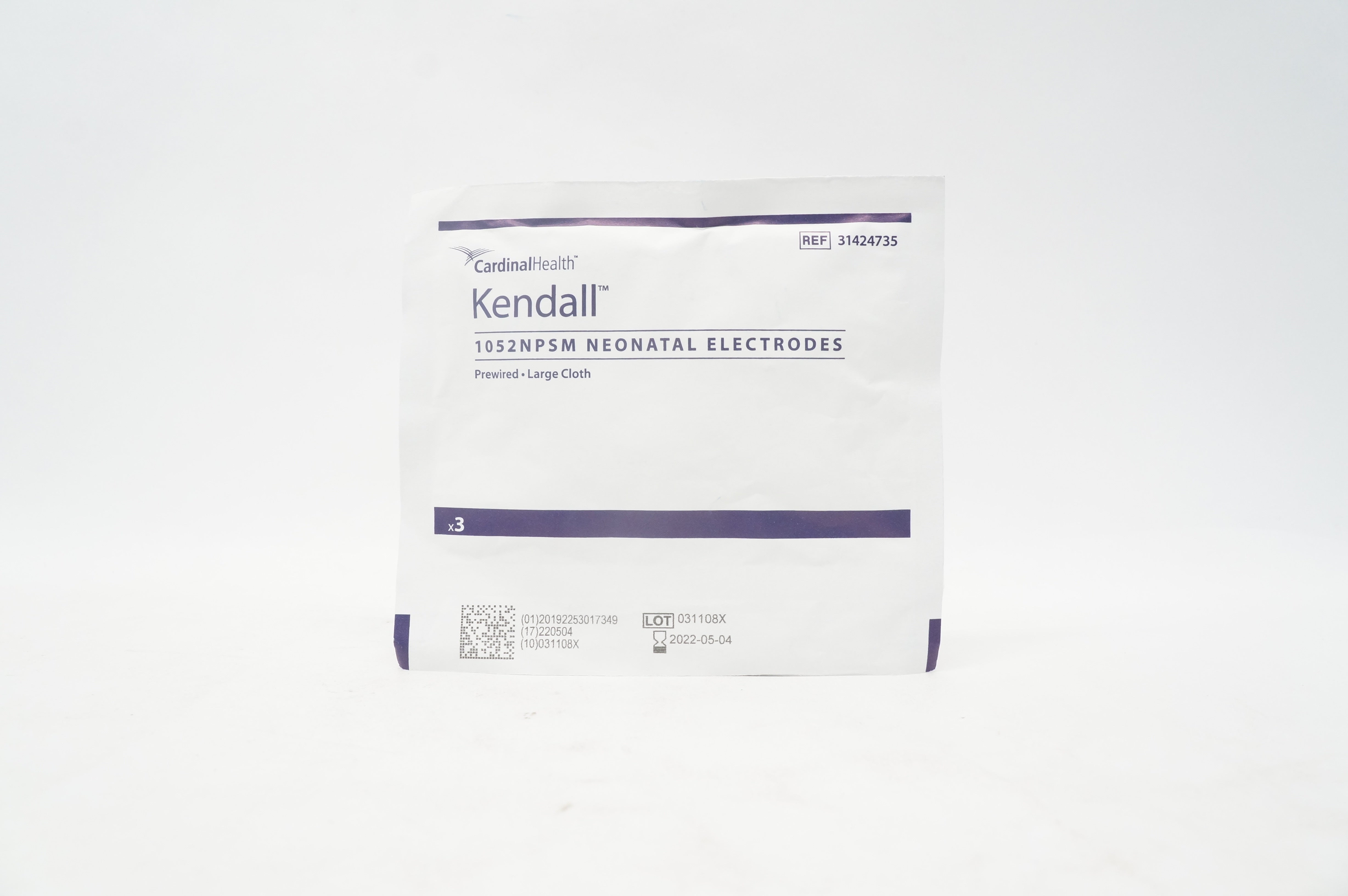 Cardinal Health 31424735 Kendall 1052NPSM Neonatal Electrodes (x) - Pack of 3