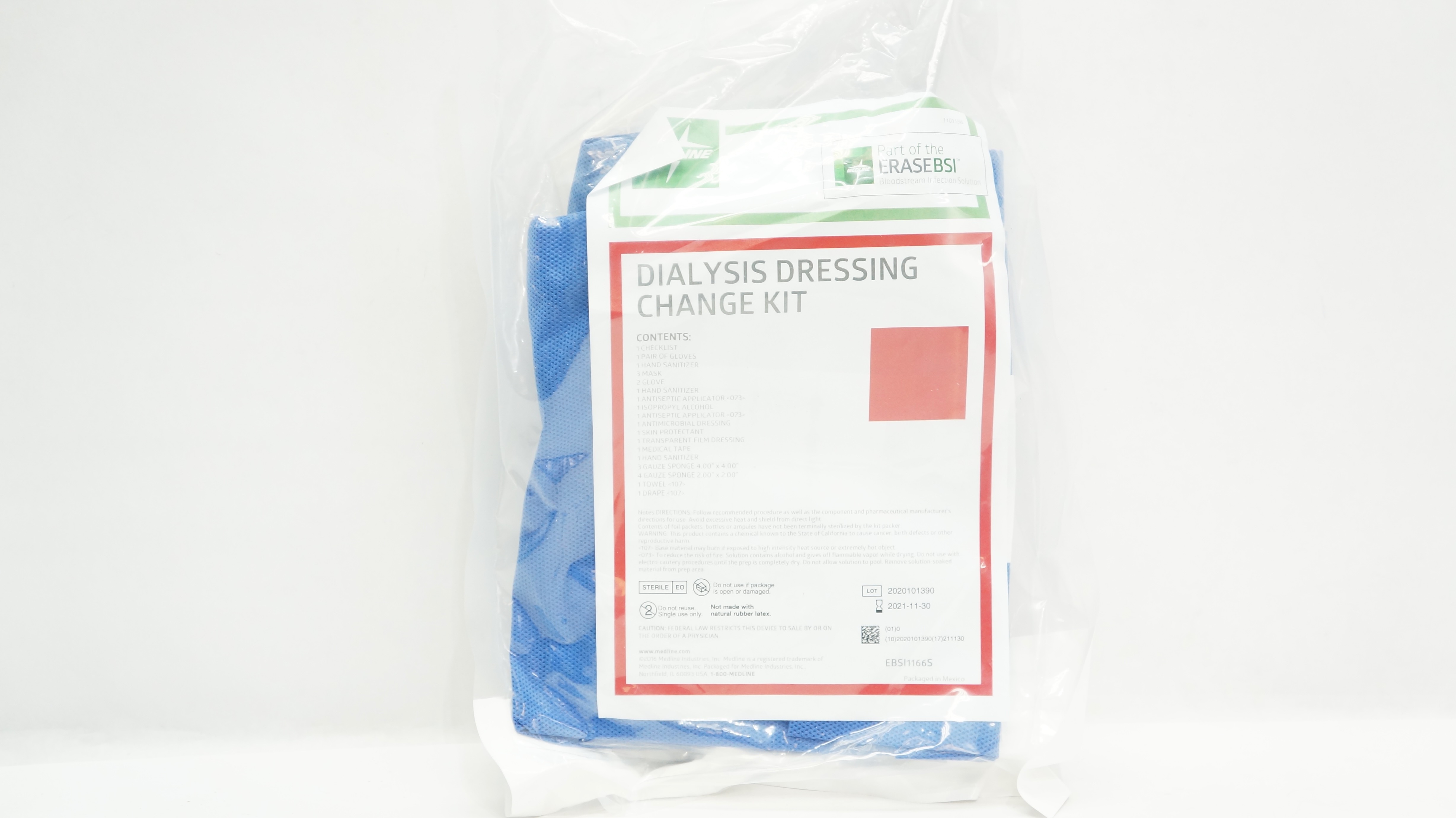 Medline EBSI1166S Dialysis Dressing Change Kit (x)