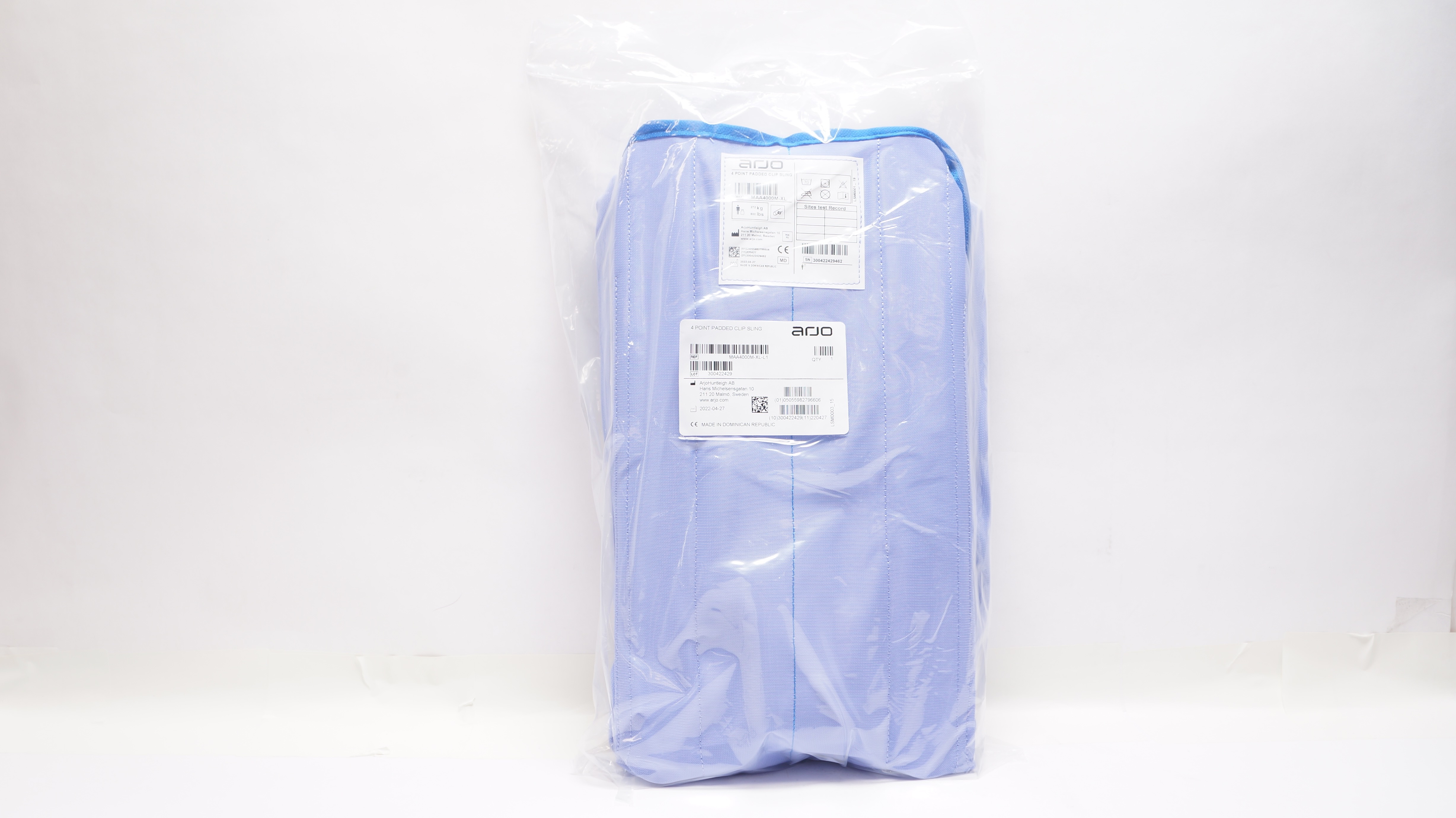 Arjo MAA4000M-XL-L1 4 point Padded Clip Sling