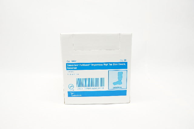 Cardinal Health 8457 Convertors FullGuard Impervious Hugh Top Shoe Cov-Box of 20
