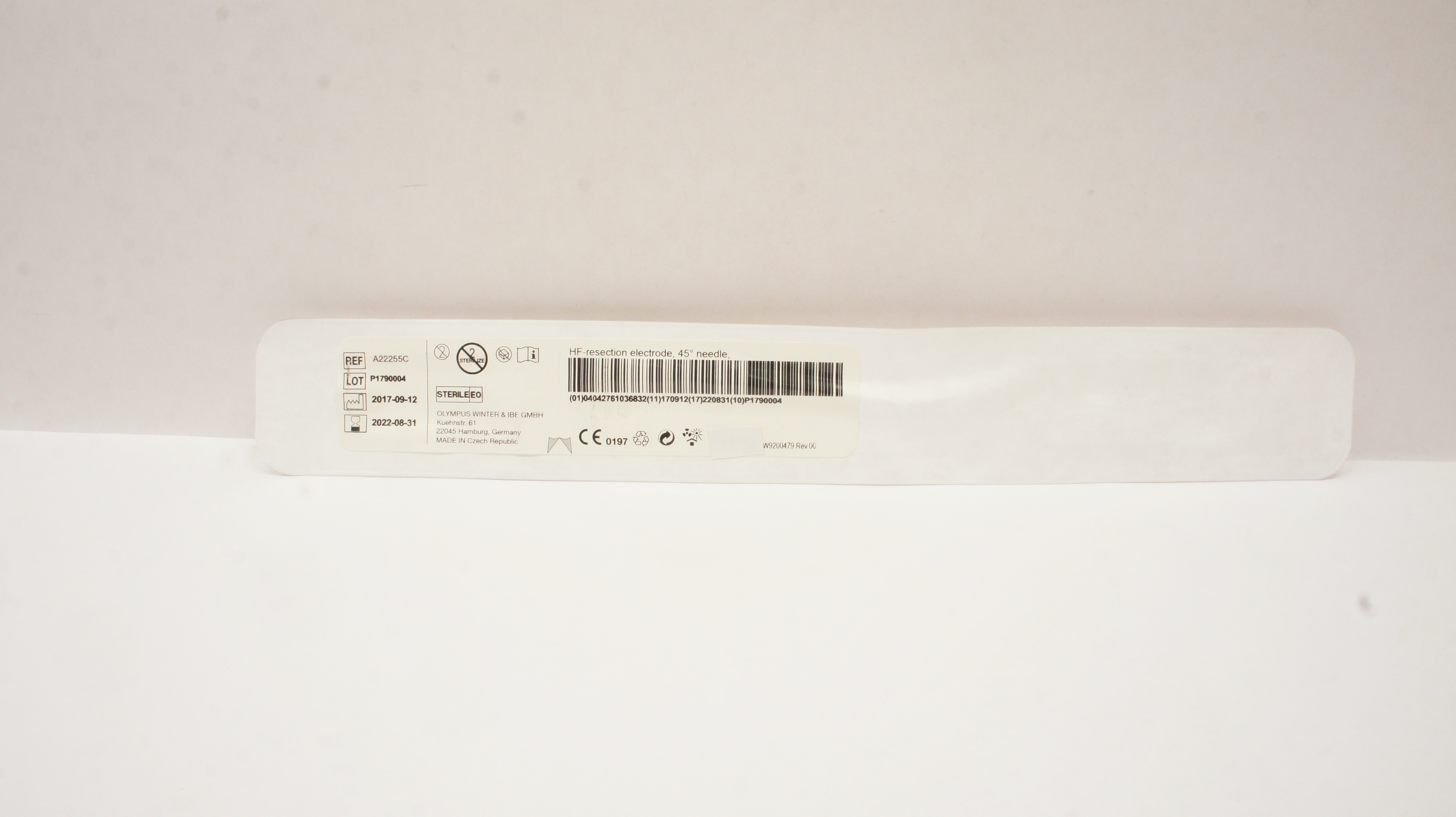 Olympus Winter & IBE A22255C HF Resection Electrode 45degree Needle (x)