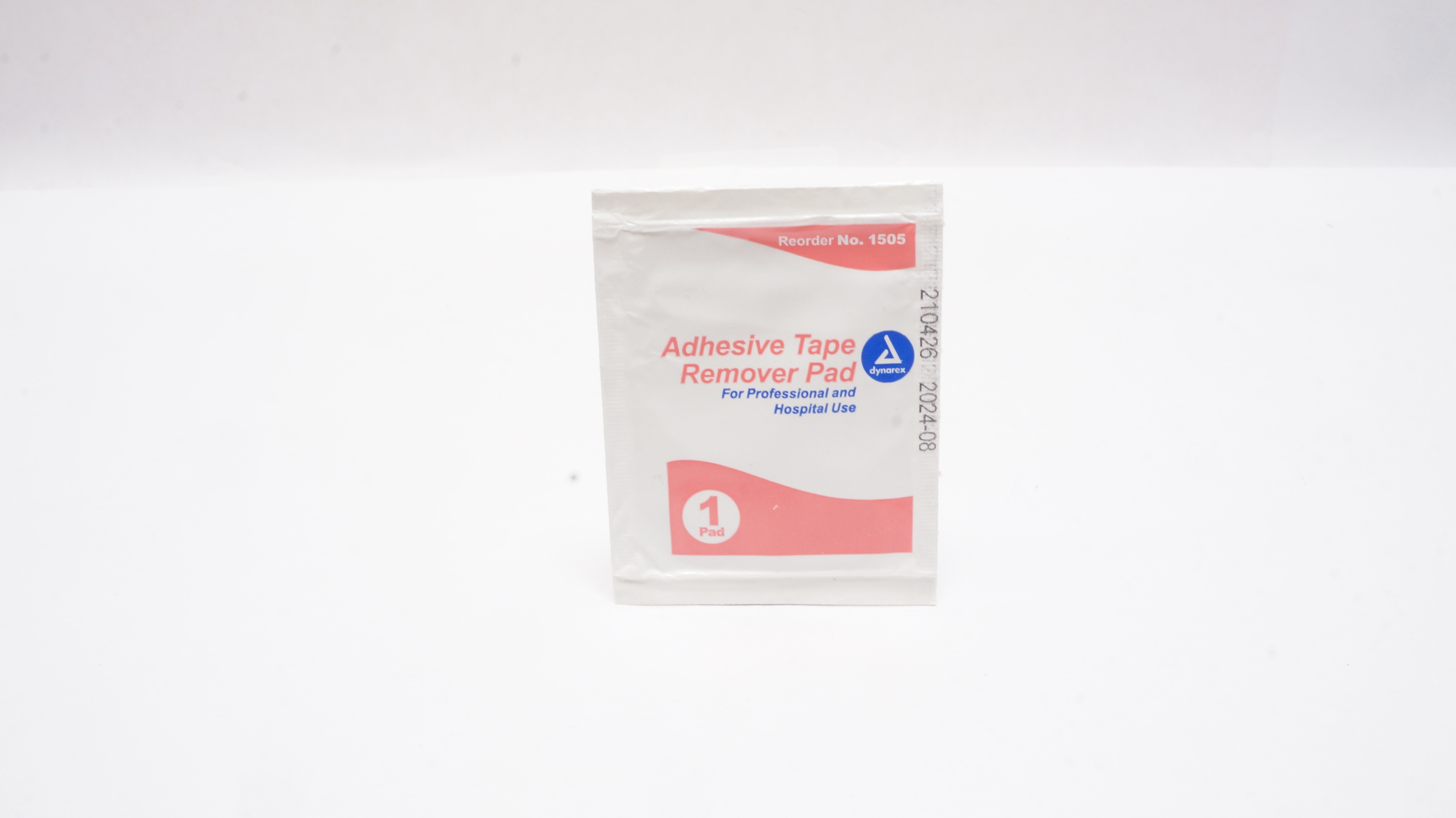 Dynarex 1505 Adhesive Tape Remover Pad