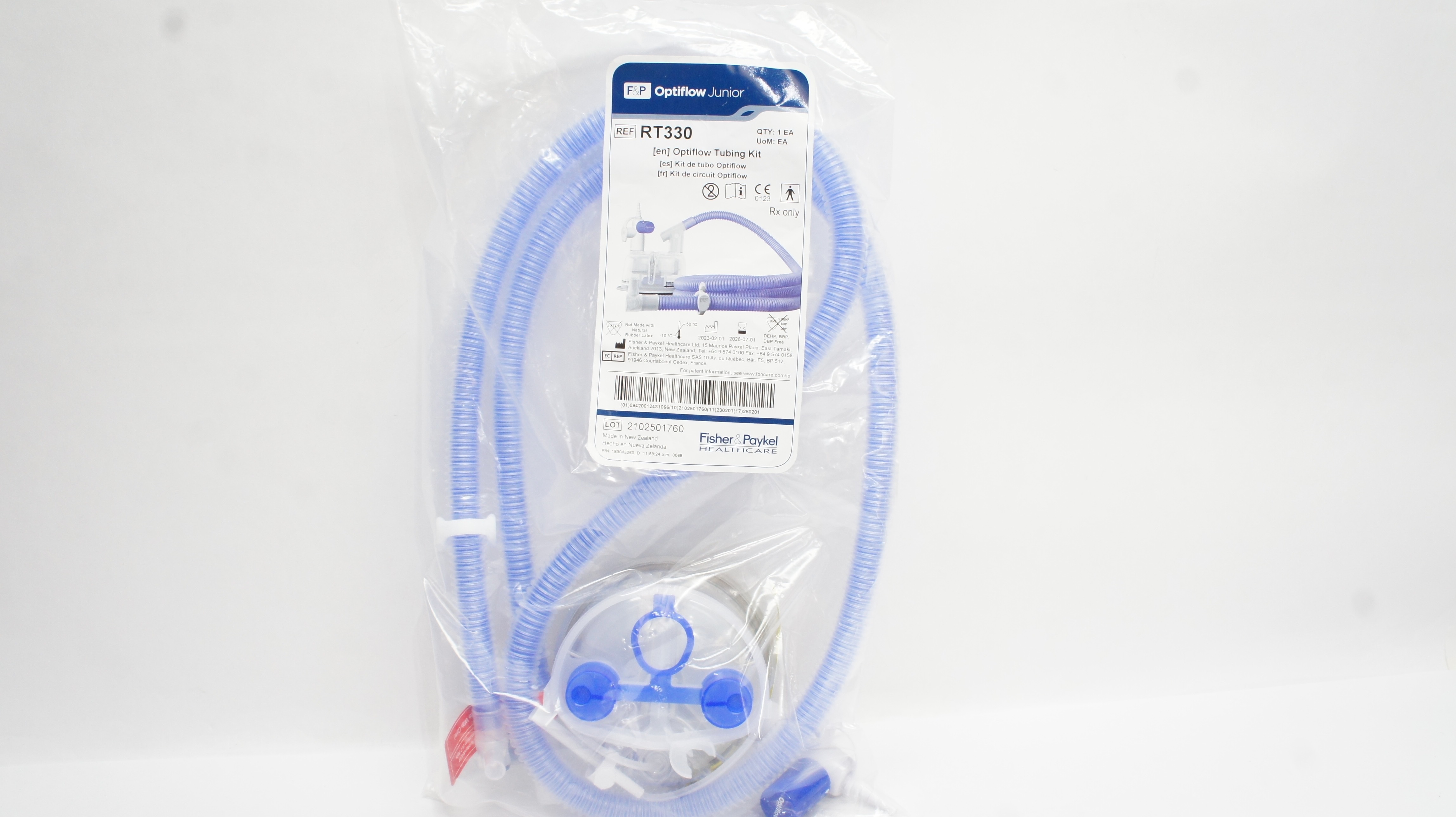 Fisher & Paykel RT300 Optiflow Junior Tubing Kit