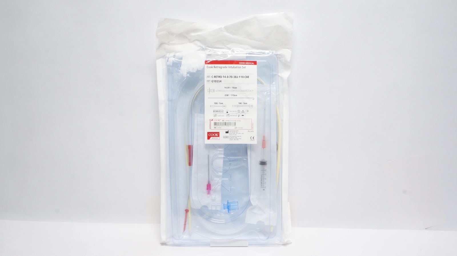 Cook Medical G10554 Retrograde Intubation Set 14.0Fr 70cm