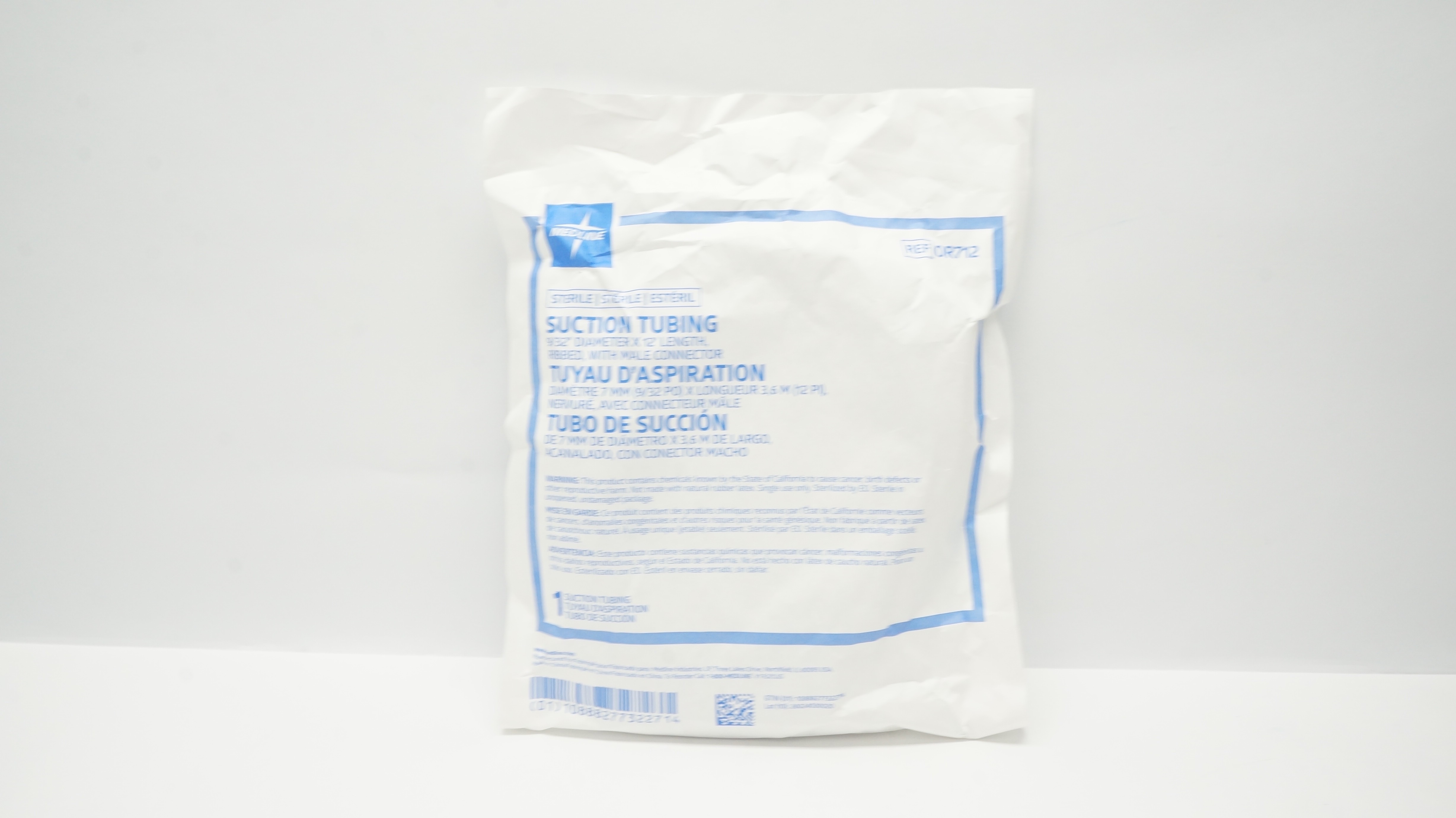 Medline OR712 Suction Tubing, 9/32inch x 12ft