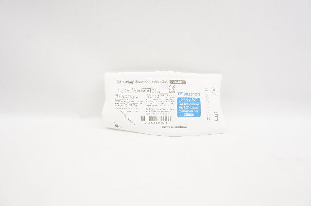 Smiths Medical 982312D Saf-T Wing Blood Collection Set  23G x 3/4inch (x)