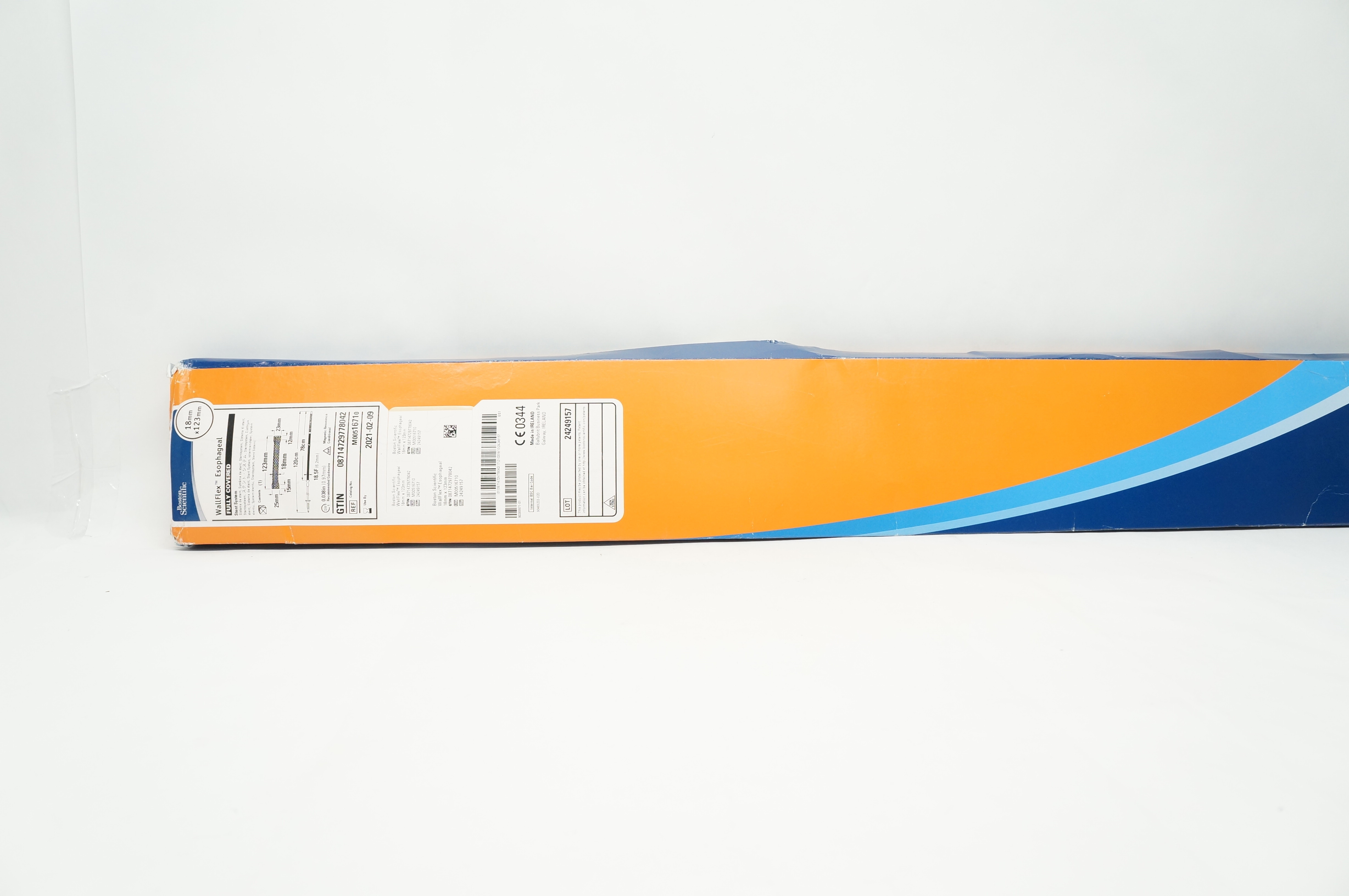 Boston Scientific 1671 WallFlex Esophageal Fully Covered System 18x123mm(x)