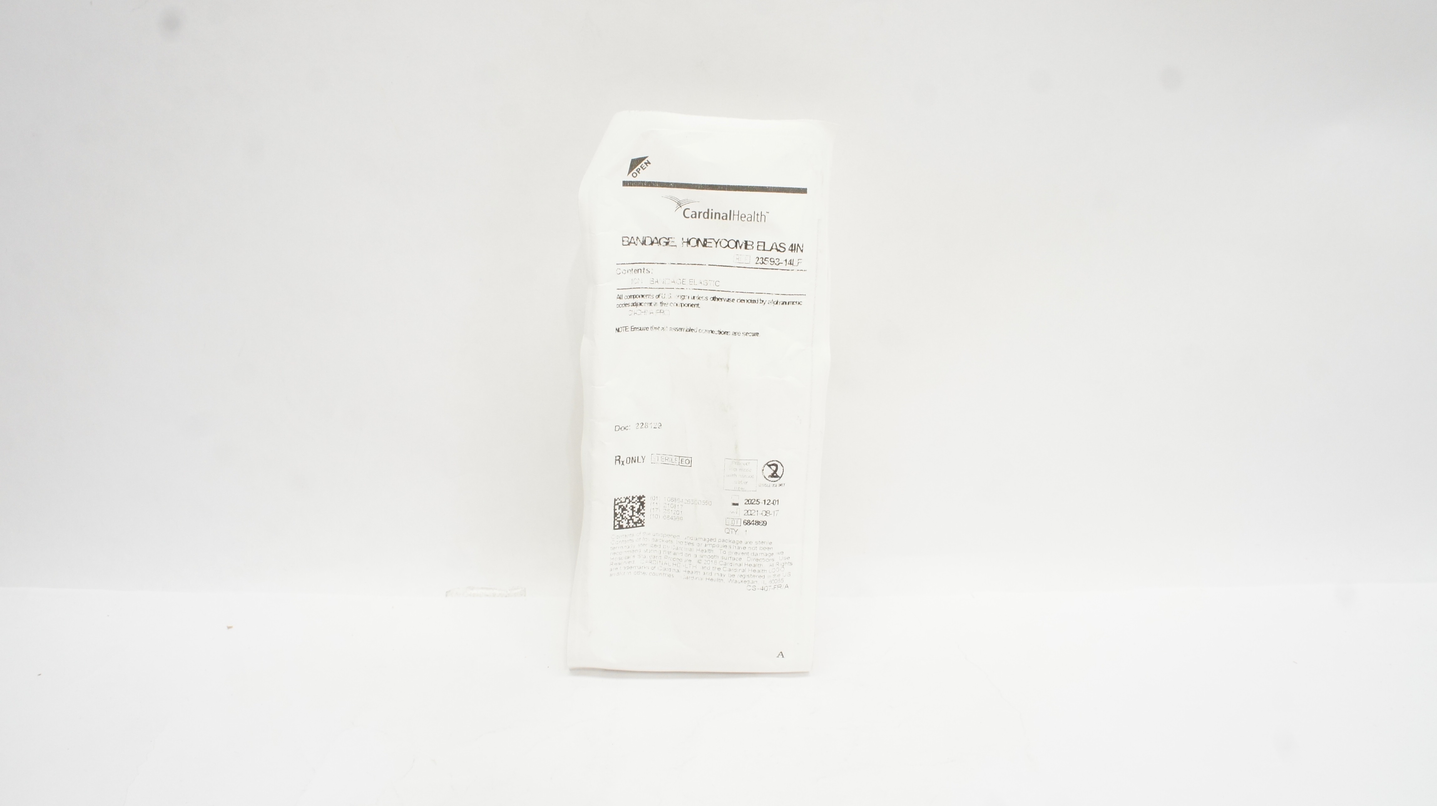 Cardinal Health 23593-14LF Elastic Bandage, Honeycomb ELAS 4inch