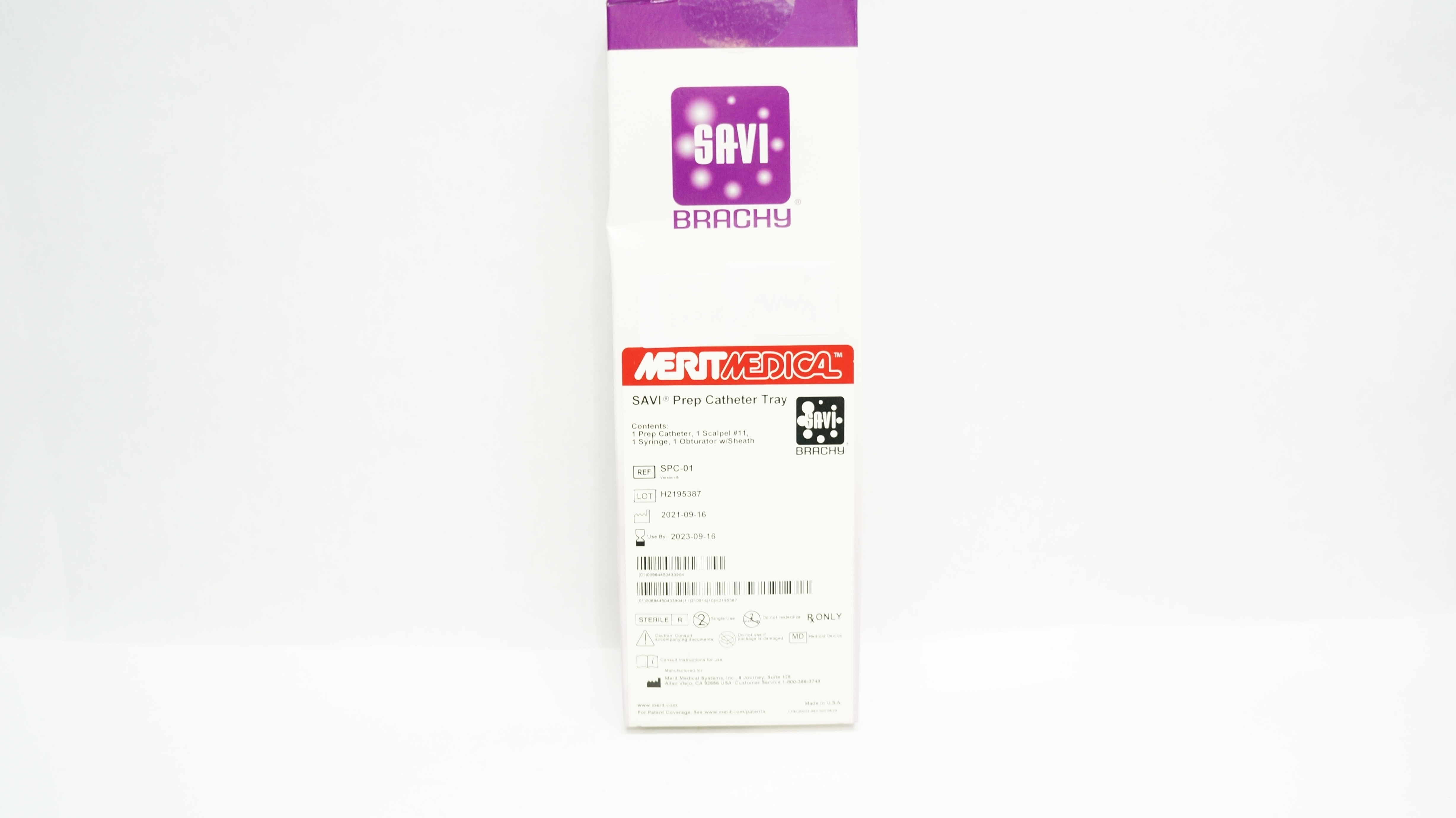 Merit Medical SPC-01 SAVI Prep Cath. Tray (x)