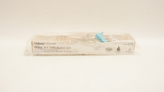 Hospira 12434-01 LifeShield Hema II Y-Type Blood Set Nonvented 100inch