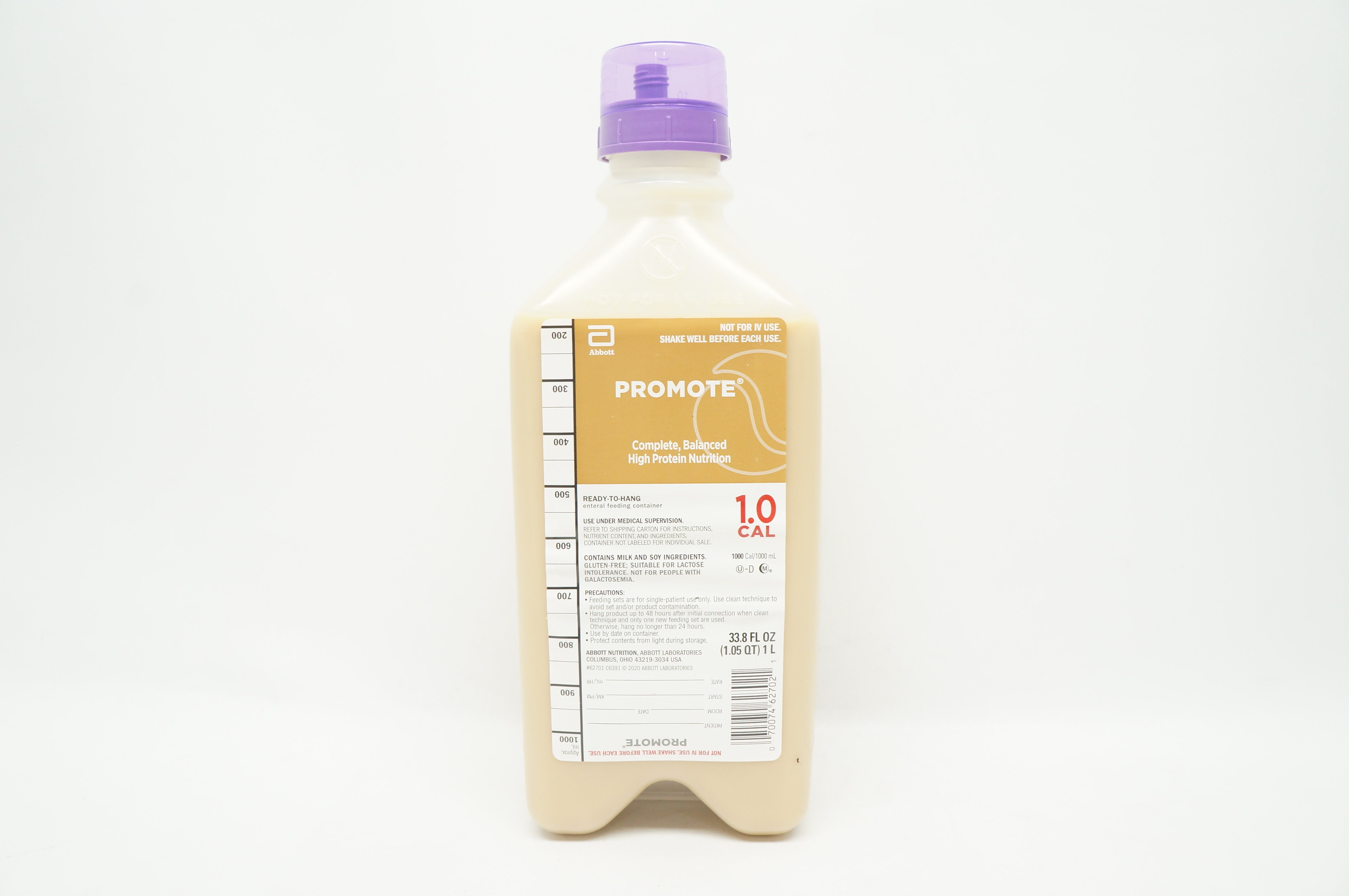 Abbott 62701 Promote High Protein Nutrition 1.0Cal 1000Cal/1000mL