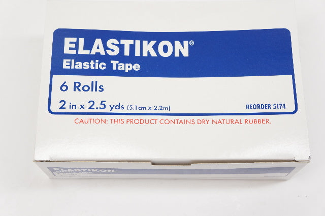 Johnson&Johnson 5174 ELASTIKON Elastic Tape 2inch x 2.5yds - Box of 6