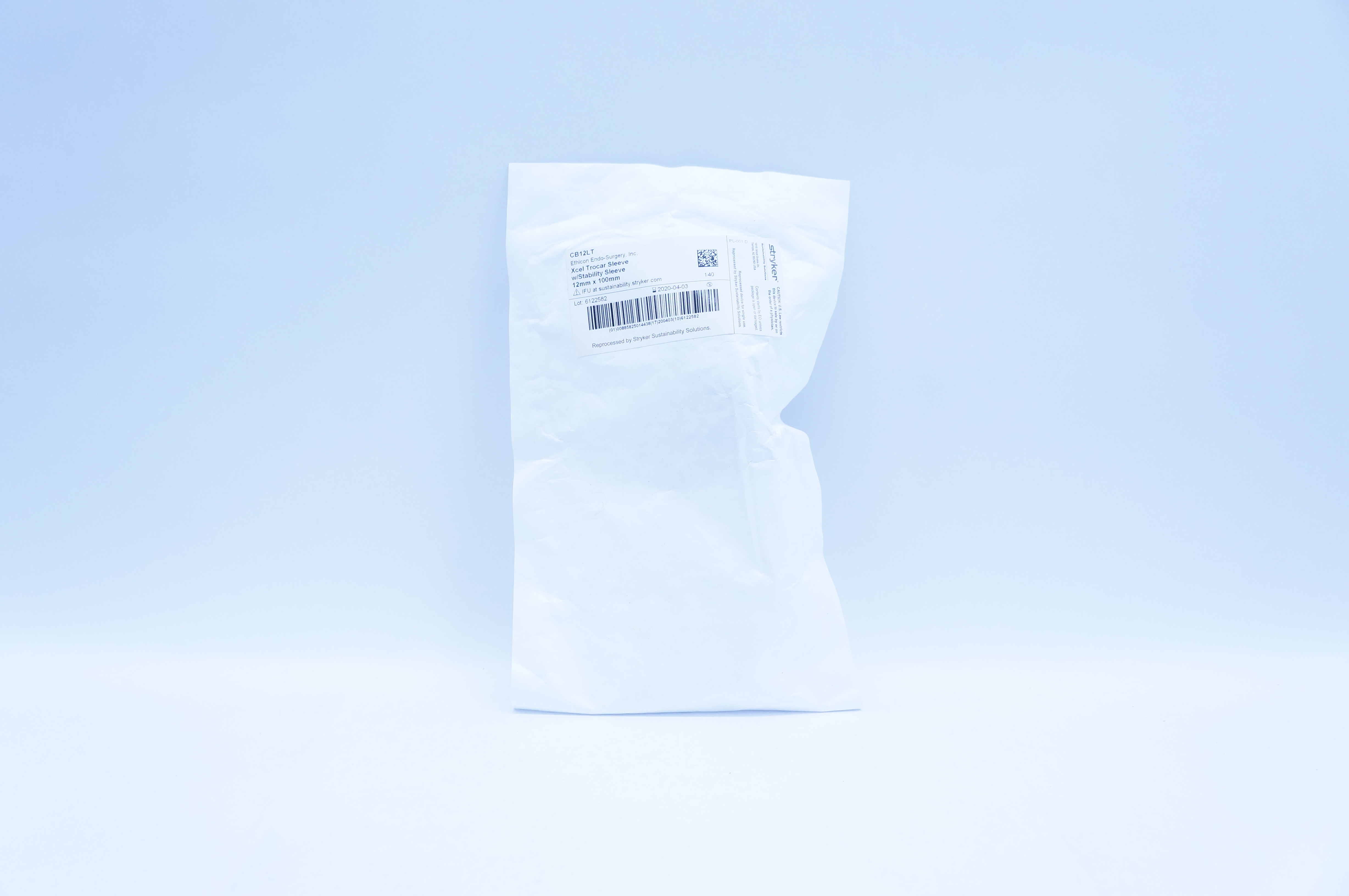 Ethicon CB12LT ENDOPATH XCEL Universal Trocar Stability Sleeve 12mm x 100mm (x)