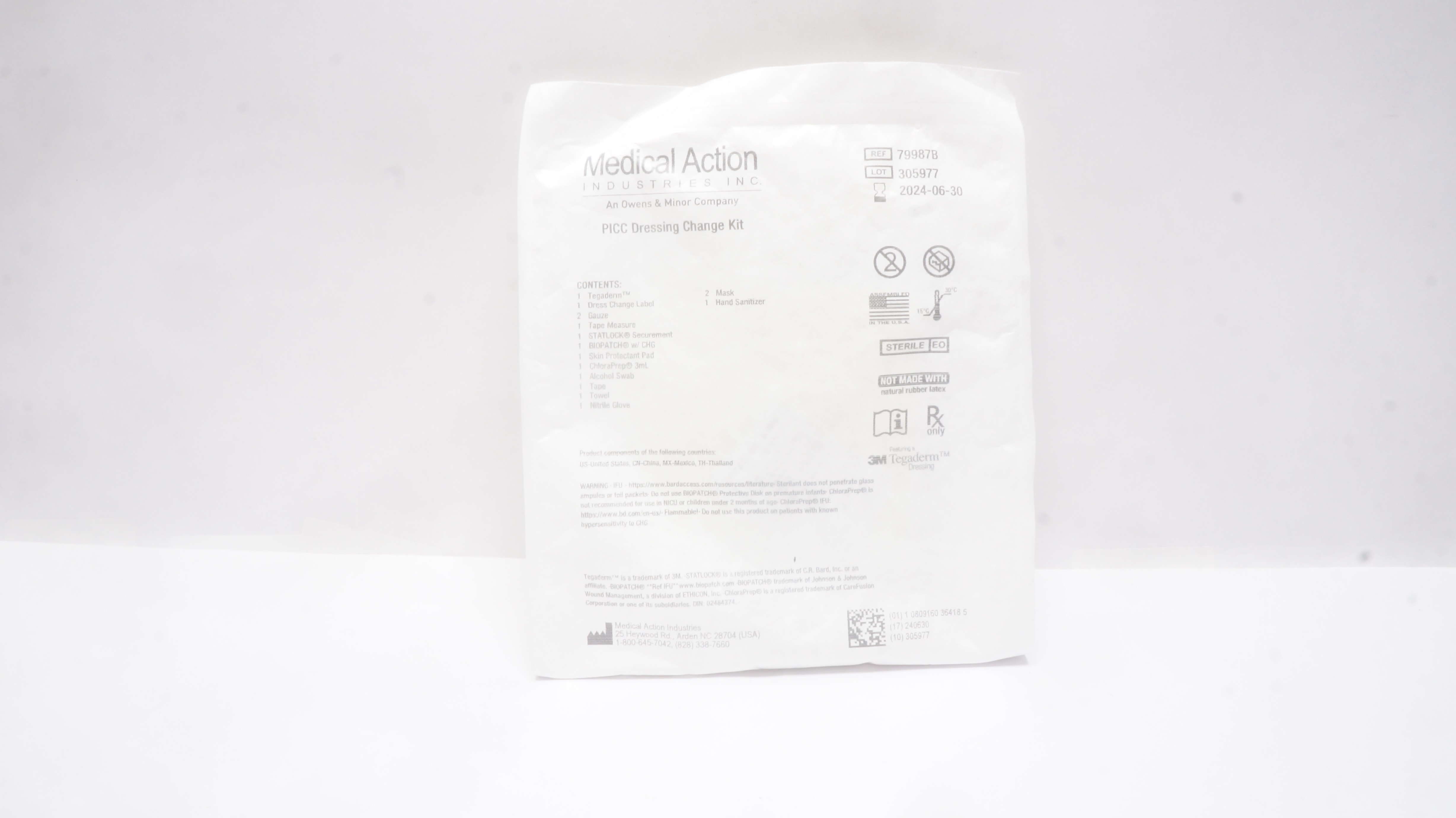 Medical Action 79987B PICC Dressing Change Kit