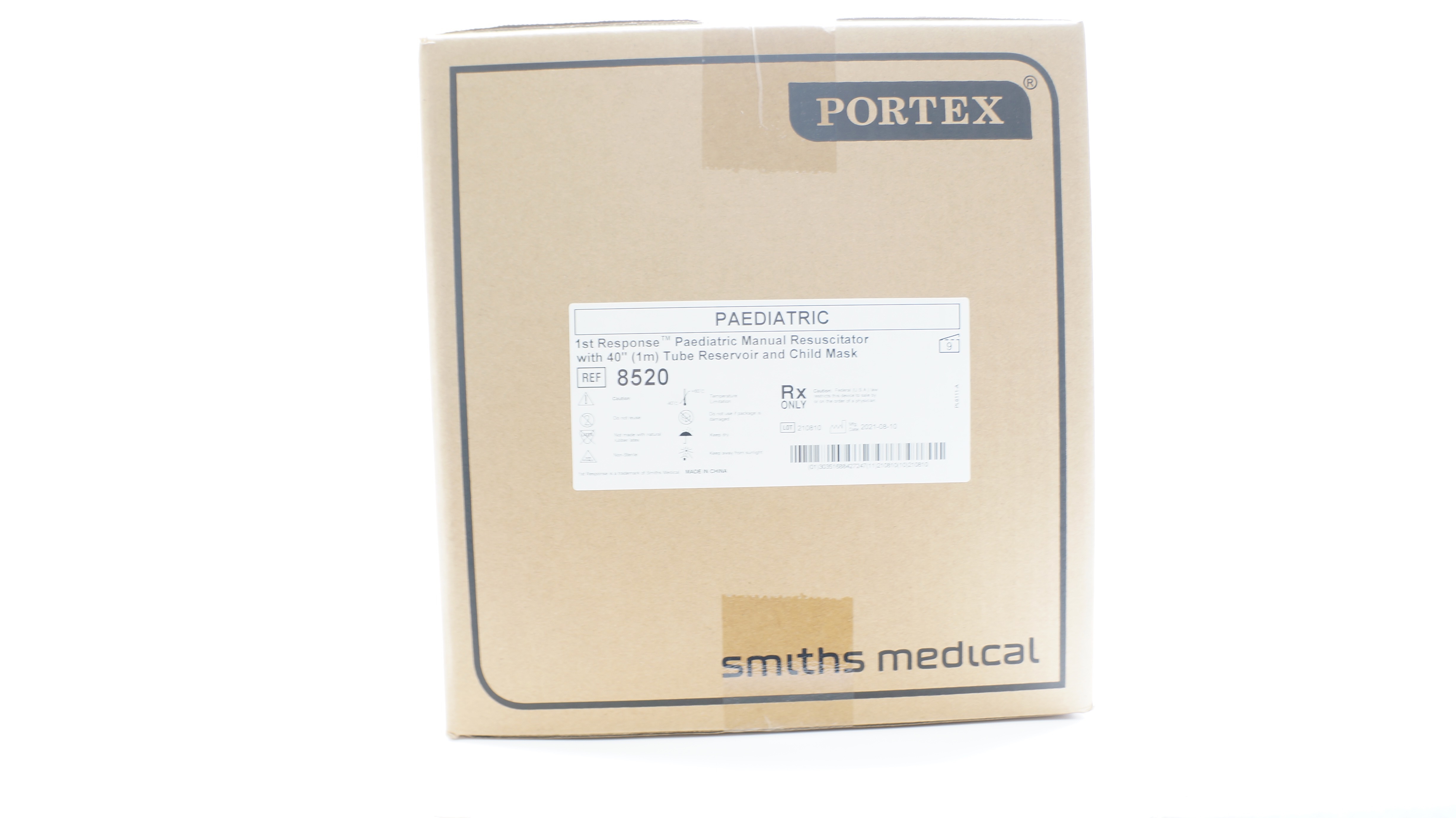 Smiths Medical 8520 Portex 1st Response Paediatric Manual Resuscitator- Box of 9