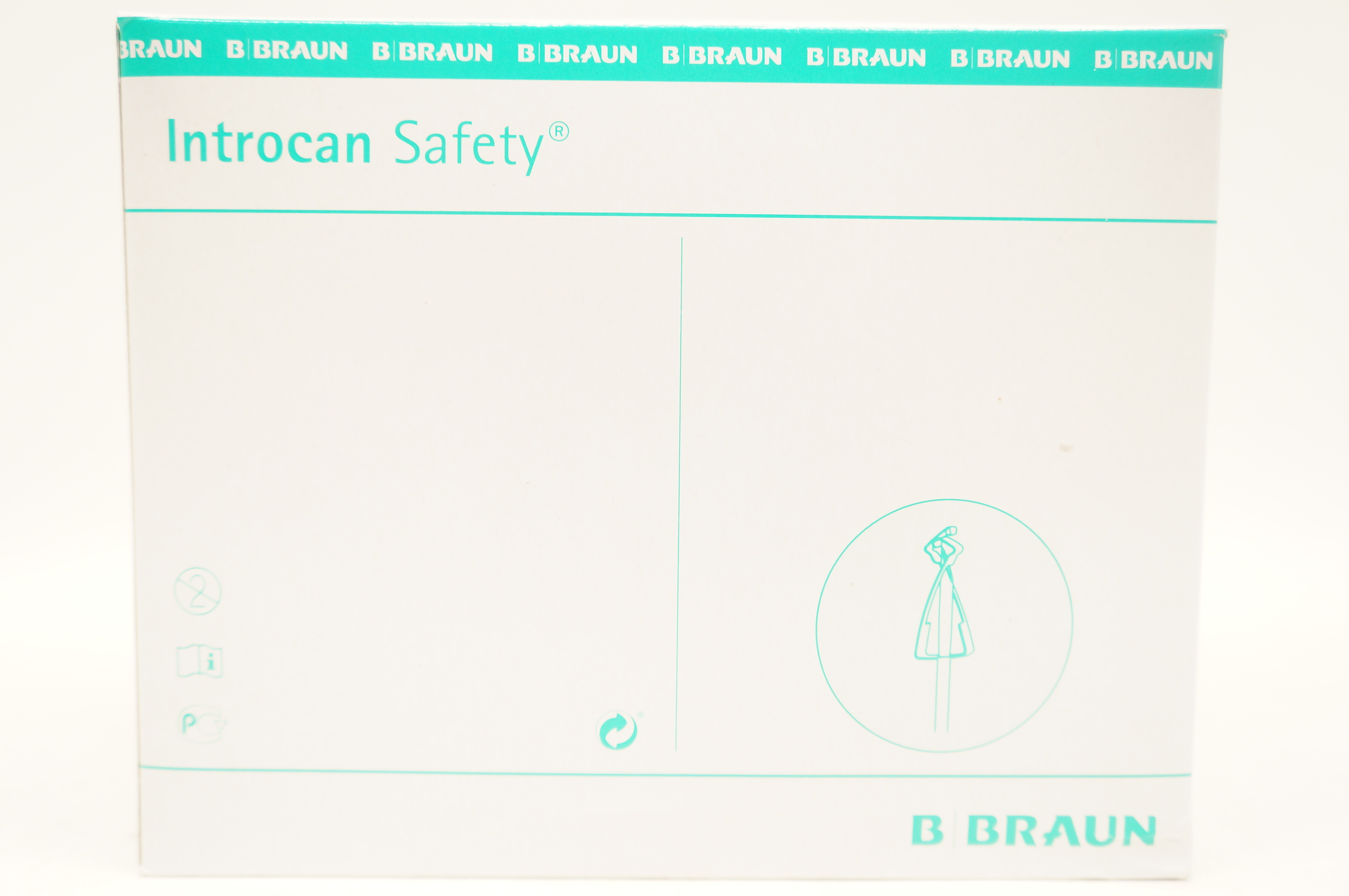 Braun 4252578-02 Introcan Safety IV Cath. 16G x 2inch 210ml - Box of 50