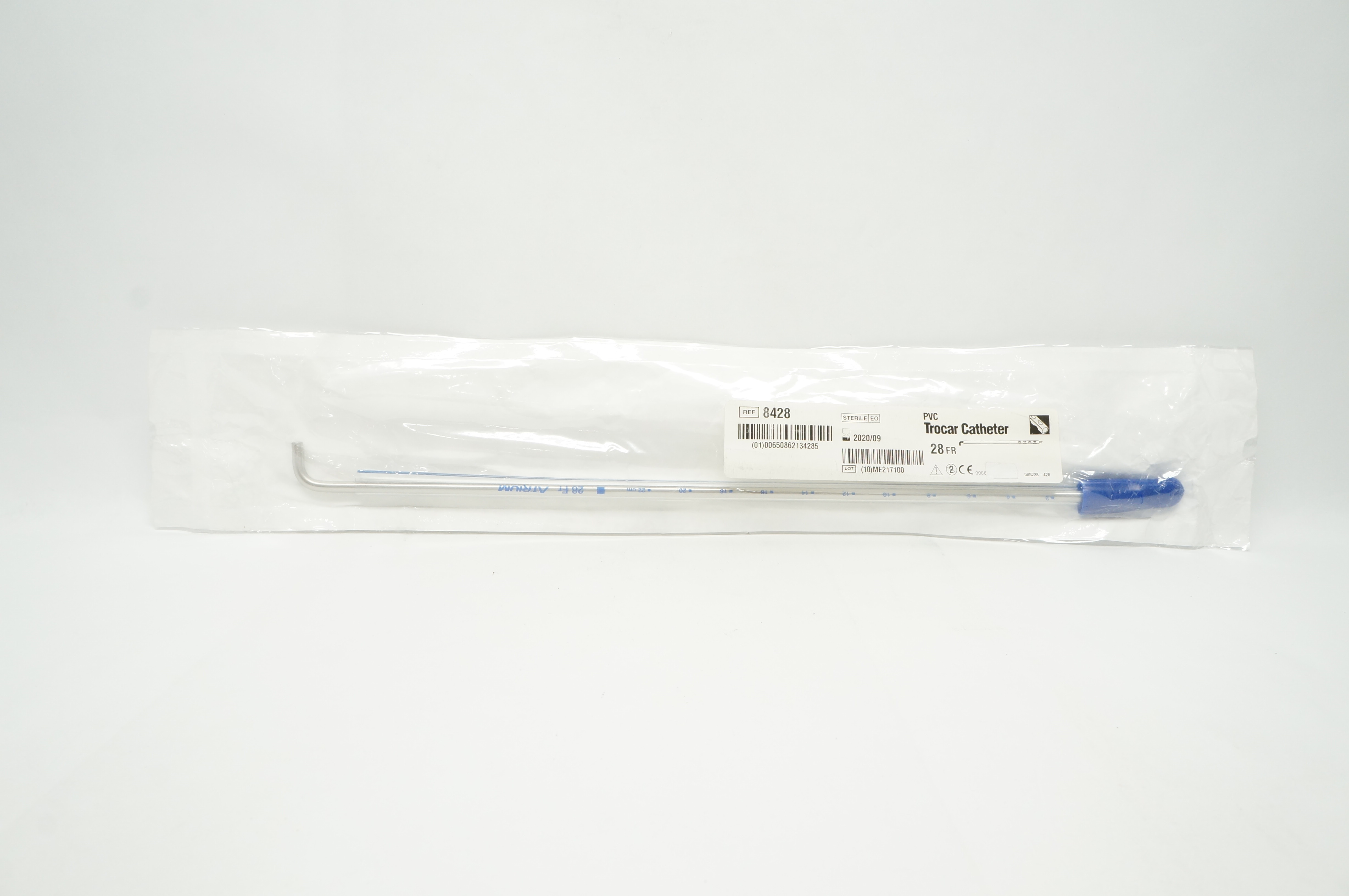 Atrium 8428 PVC Trocar Cath. 28Fr (x)