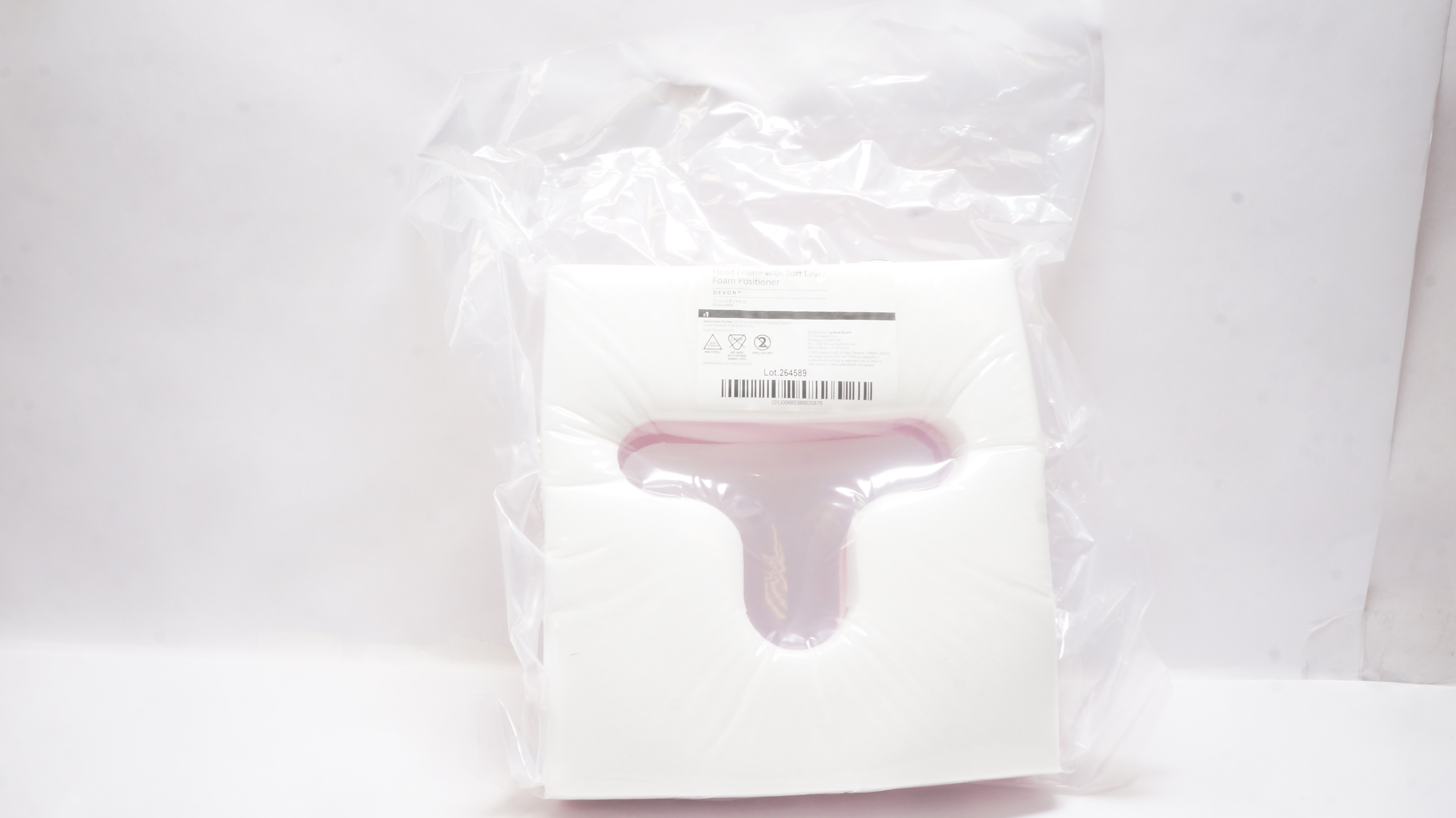 Cardinal Health Devon Head Frame w/Soft Layer Foam Positioner 11L x10W x6H inch