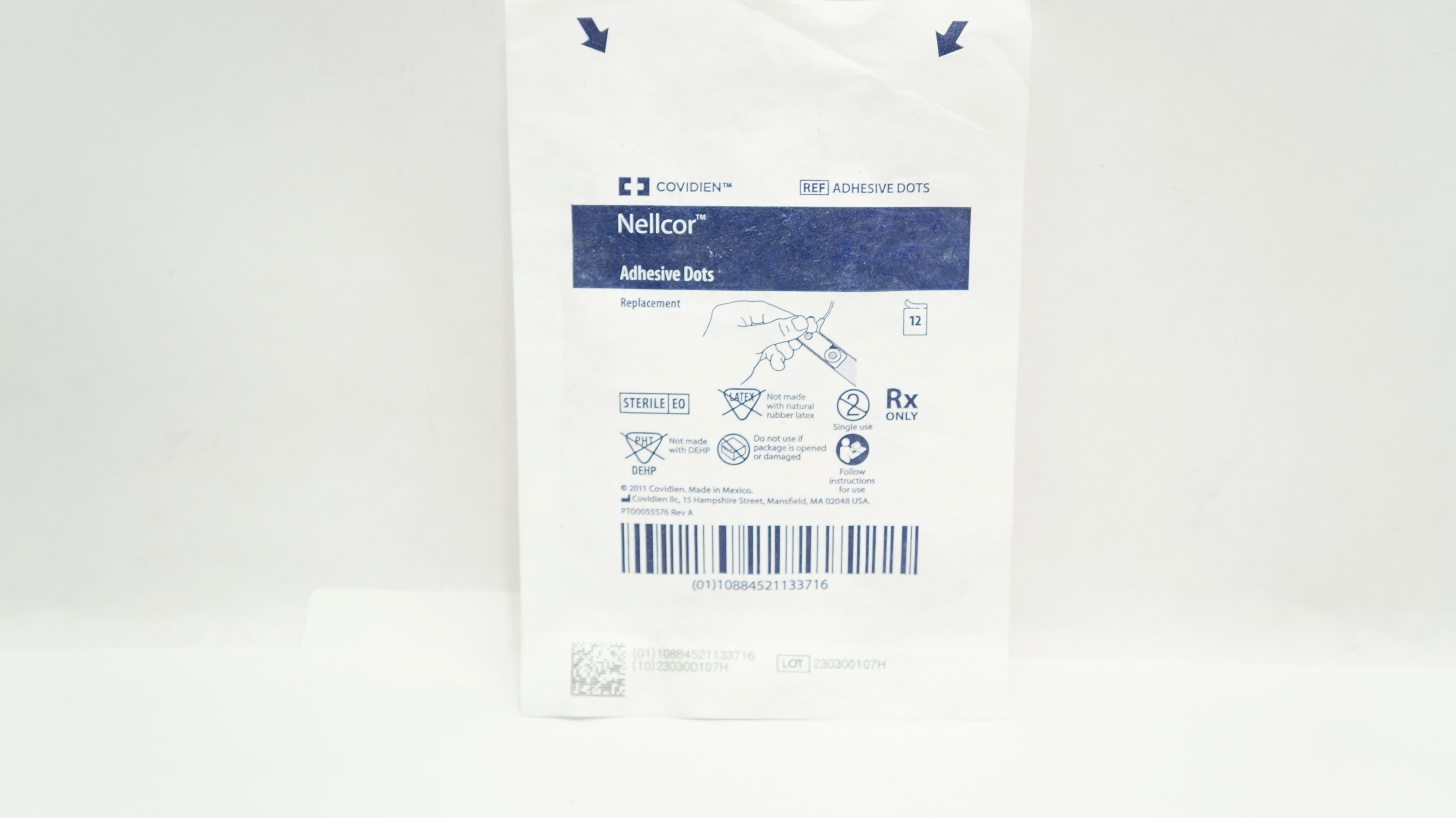Covidien Adhesive Dots Nellcor Adhesive Dots Replacement - Pack of 12