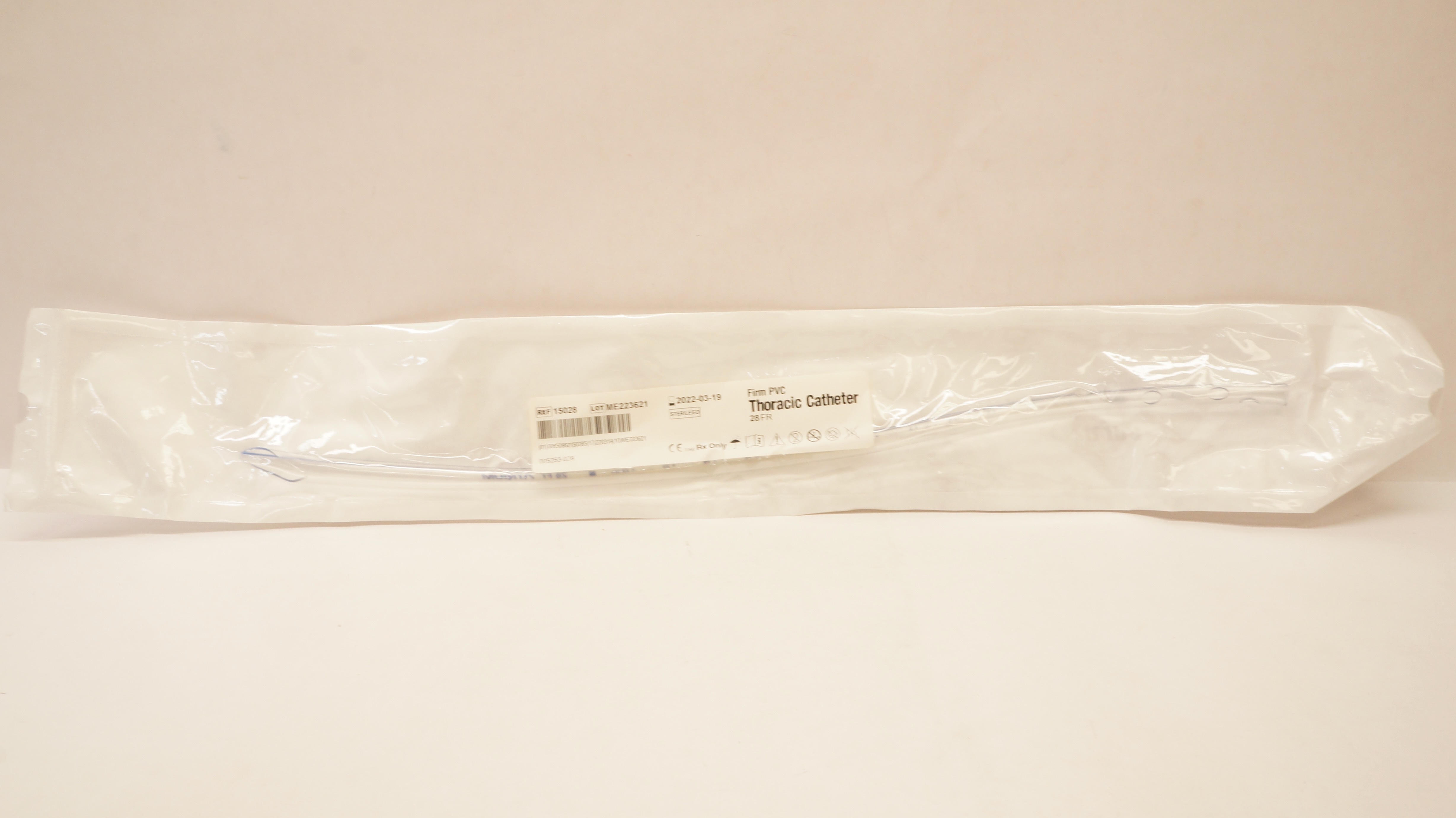 Atrium 15028 Firm PVC Thoracic Cath. 28Fr. (x)