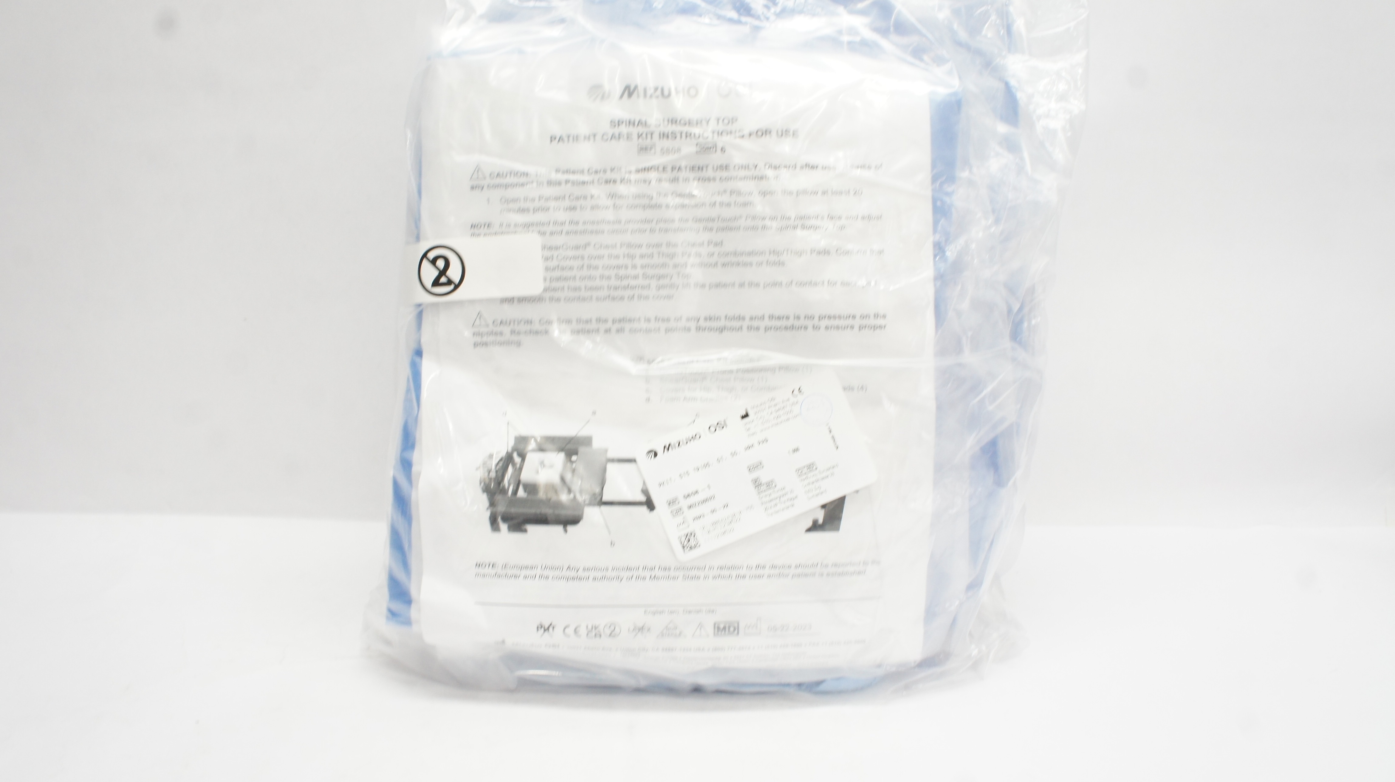 Mizuho OSI 5808 Spinal Surgery Top Patient Care Kit - Pack of 6