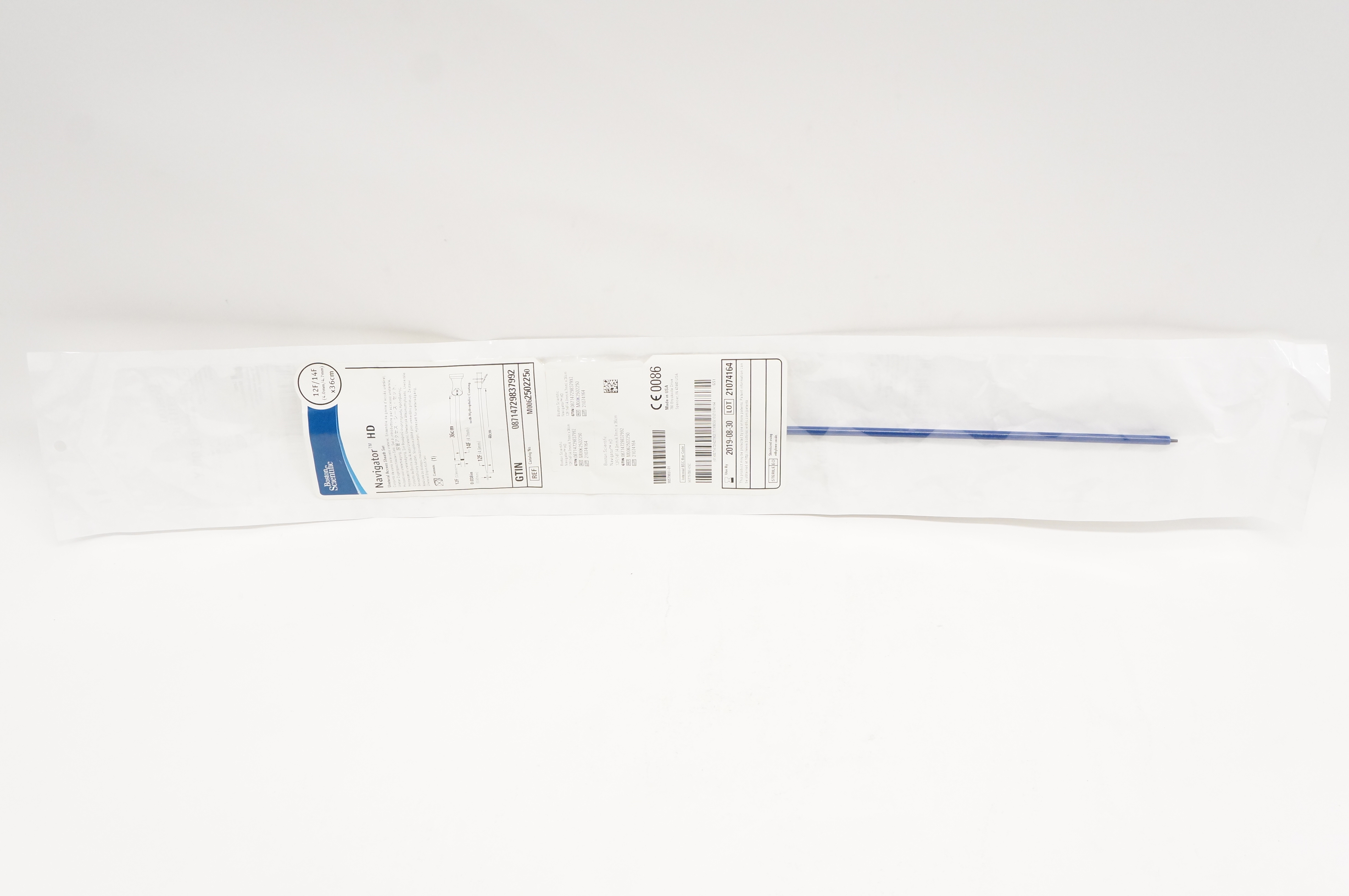 Boston Scientific M0062502250 Navigator Ureteral Access SheathSet 12/14Fx36cm(x)