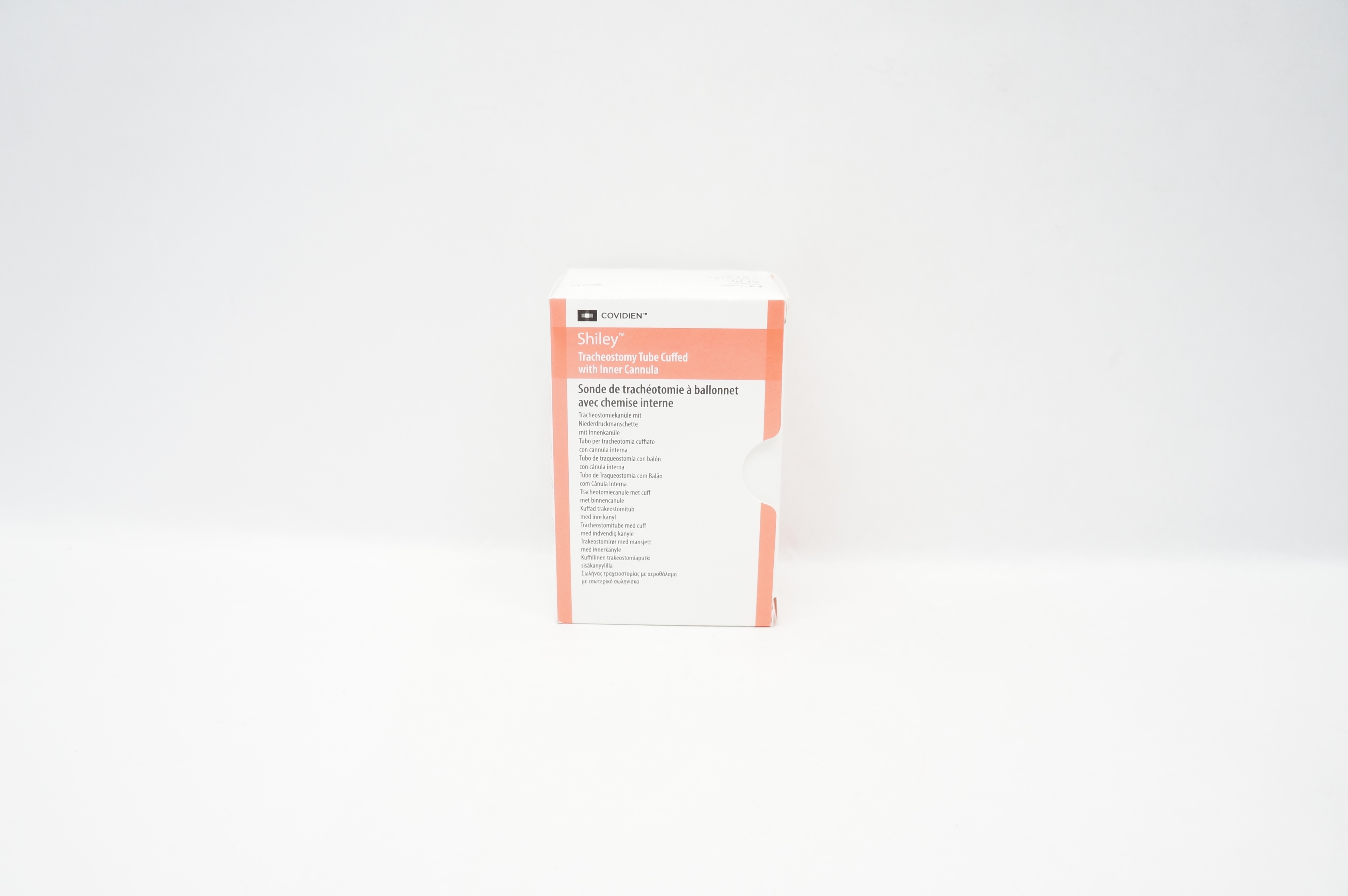 Covidien 6LPC Shiley Tracheostomy Tube Cuffed 6.4 ID x 10.8 OD x 24.0 x 76mm (x)