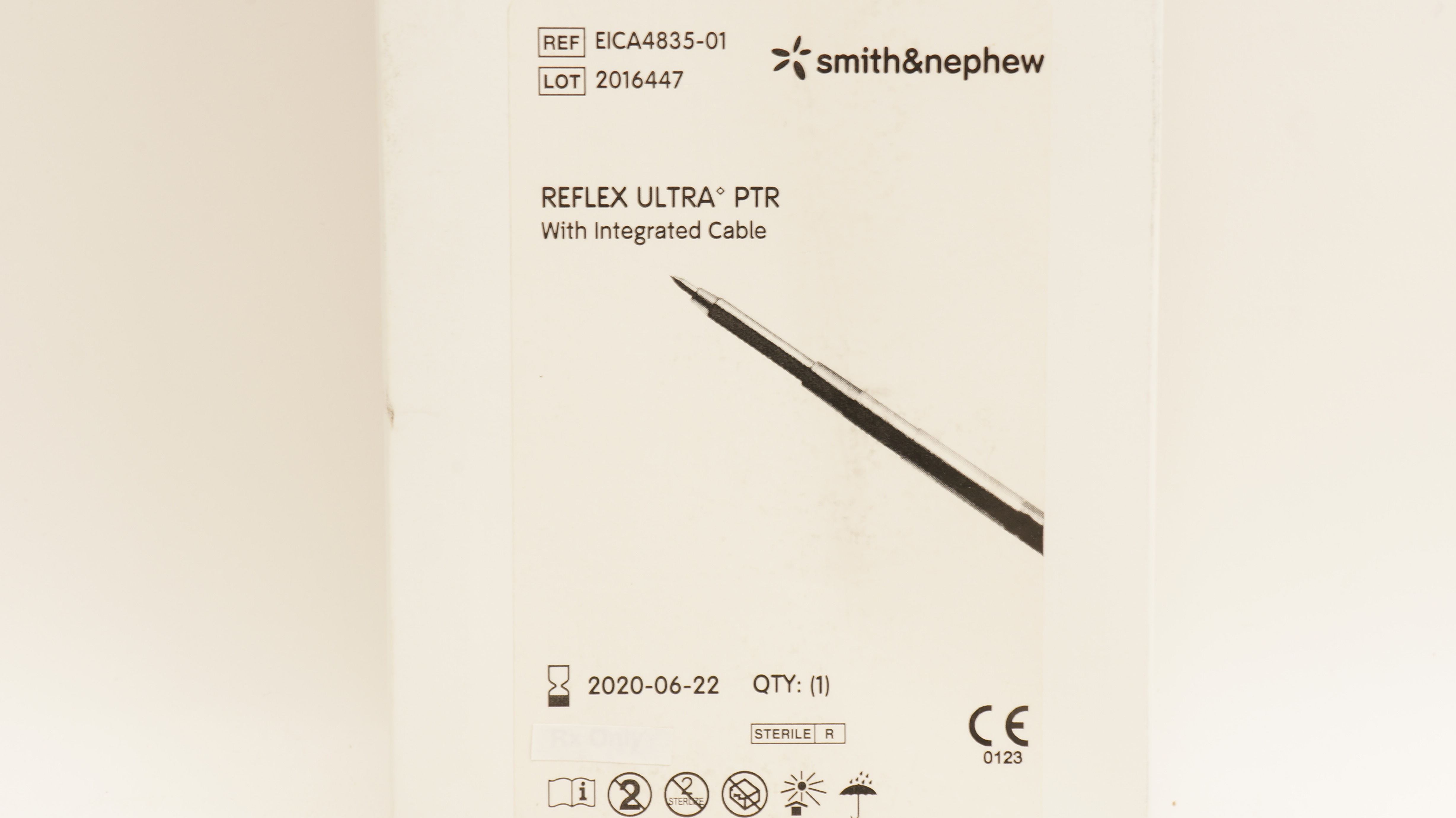 Smith&Nephew EICA4835-01 ArthroCare Reflex Ultra PTR With Integrated Cable (x)