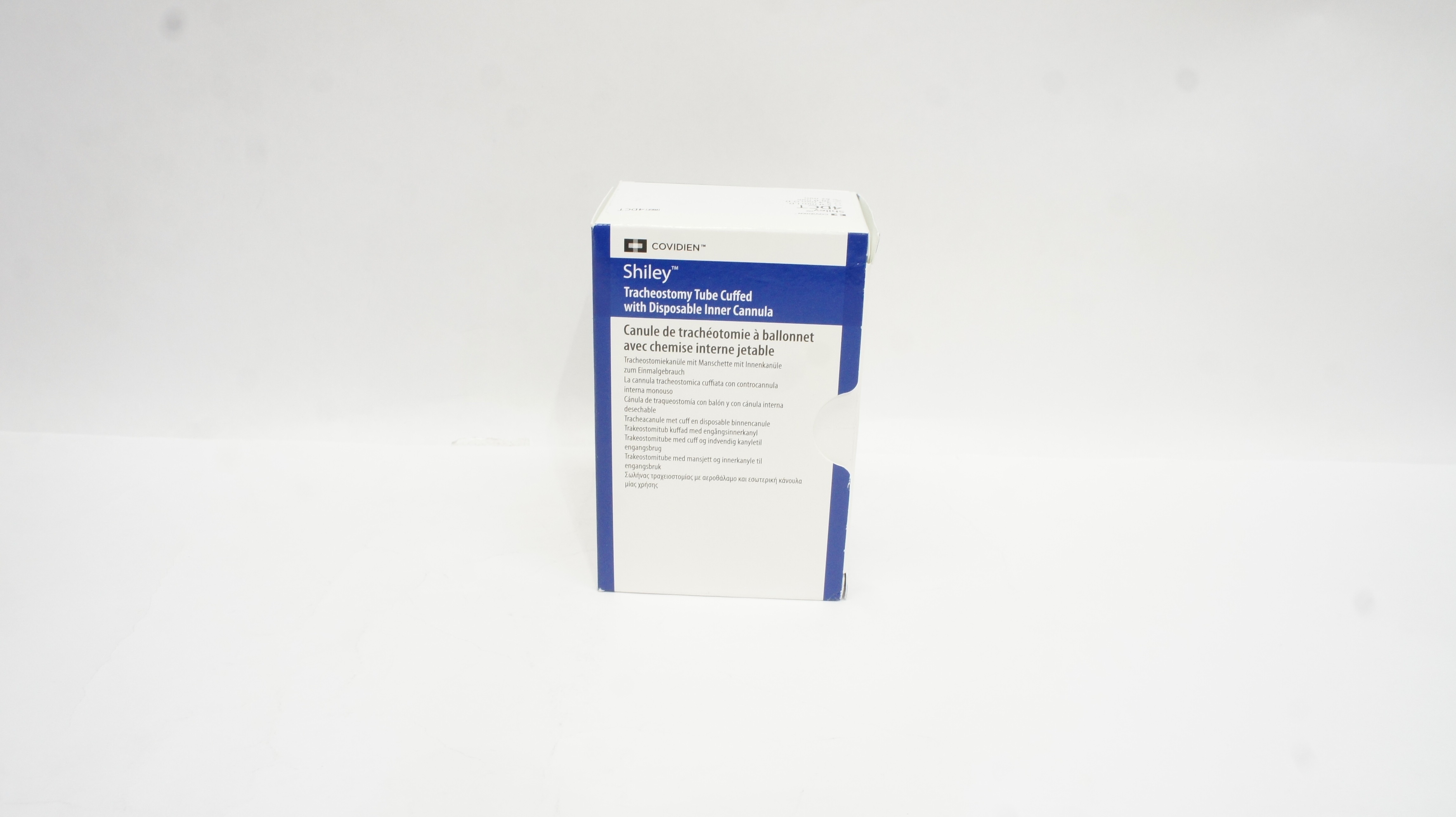 Covidien 4DCT Shiley Tracheostomy Tube Cuffed 5.0 I.D. x 9.4 O.D. x 20.0 x 62mm