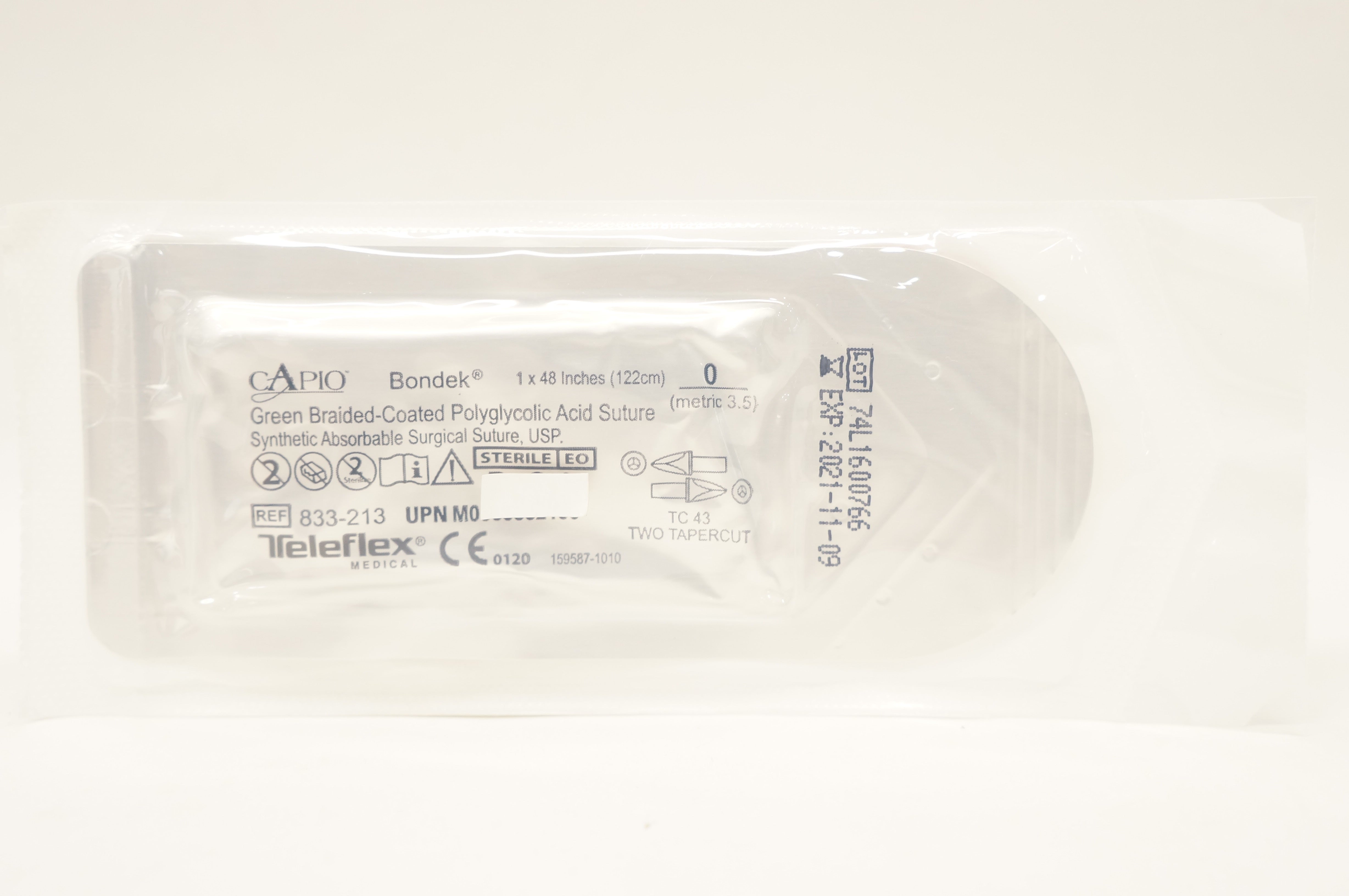 Teleflex 833-213 0 Capio Bondek Synthetic Absorbable Surgical Stre (x)