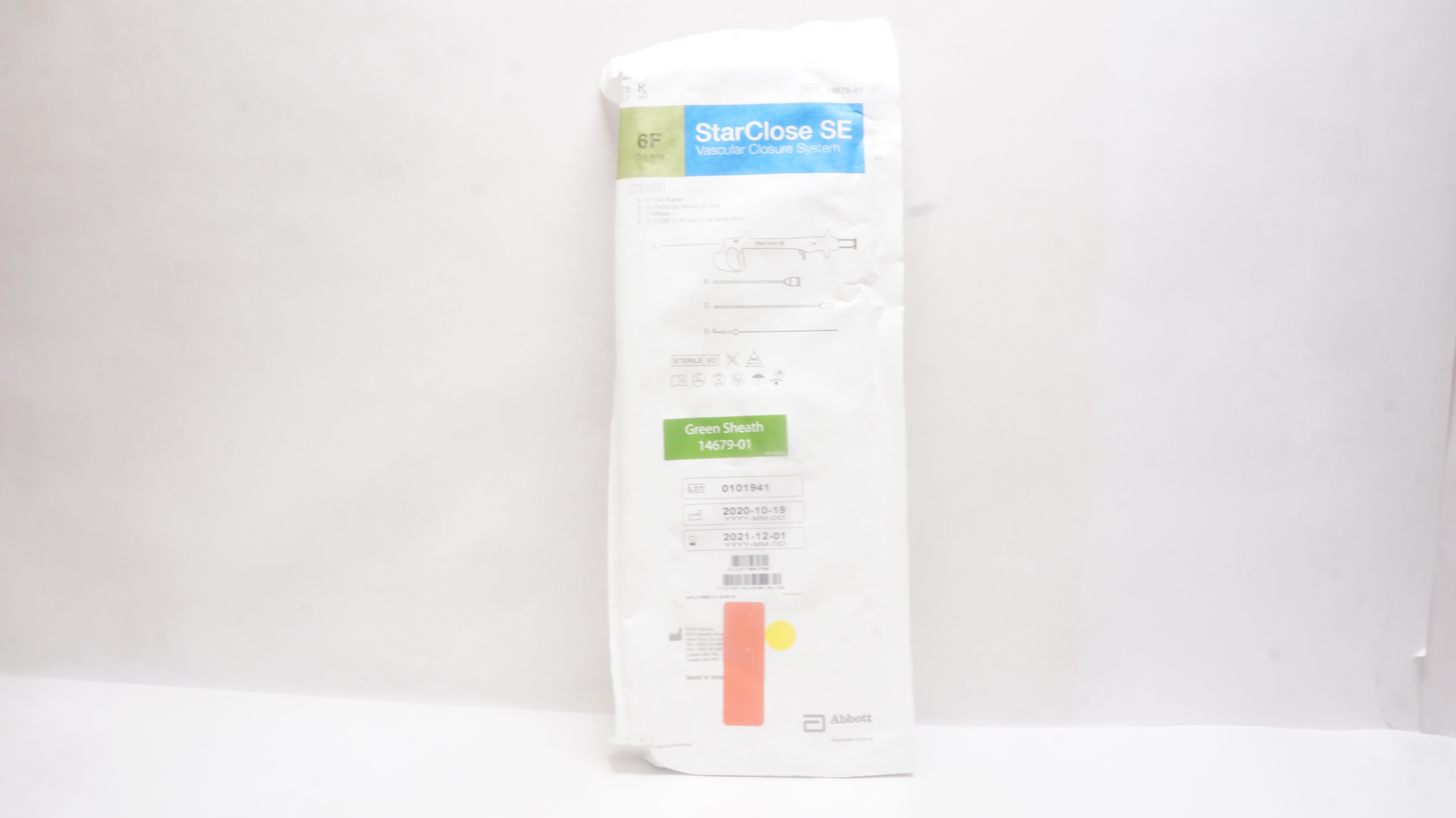 Abbott 14679-01 StarClose SE Vascular Closure System 6F (x)