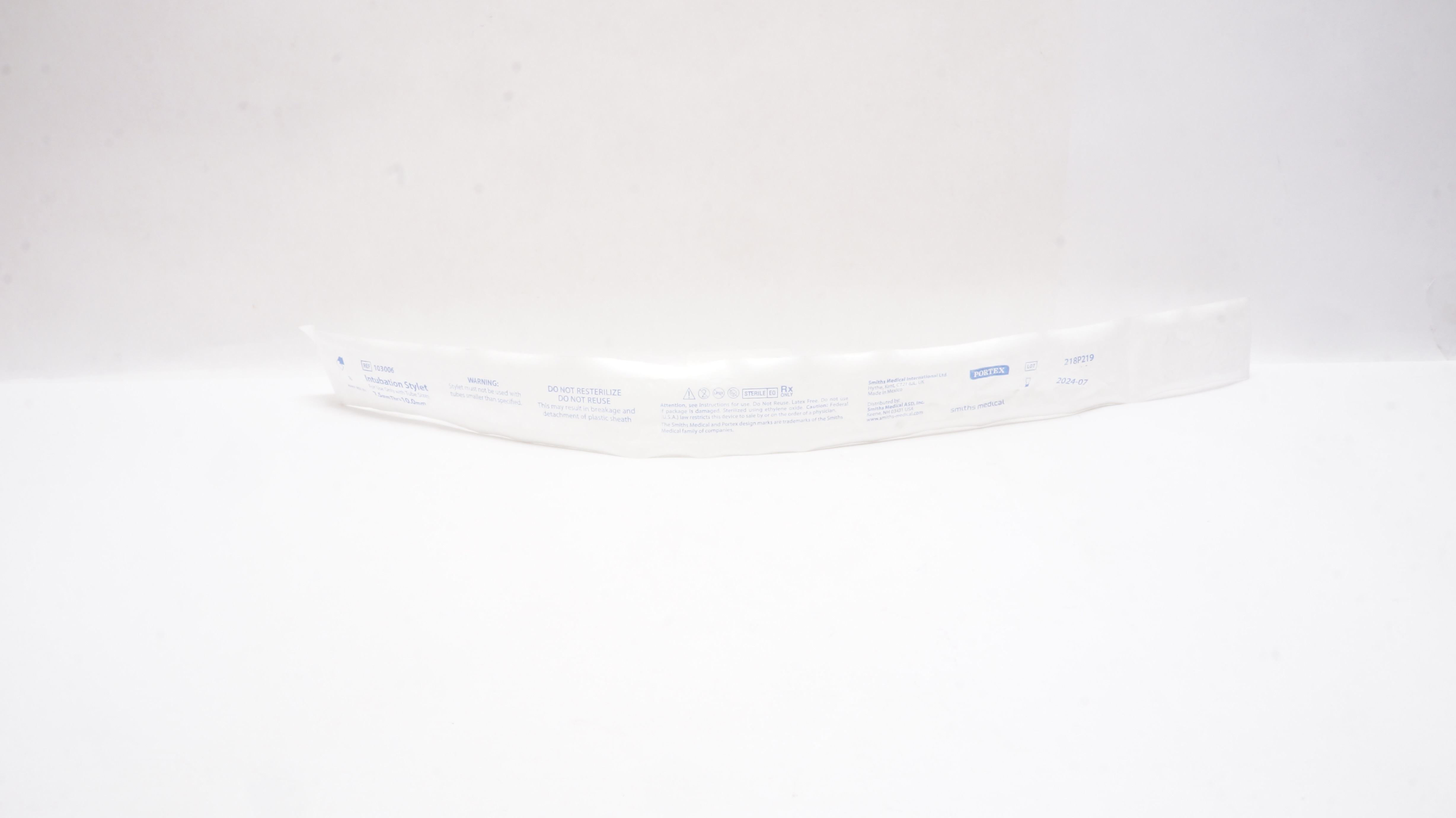 Smiths Medical 103006 Portex Intubation Stylet