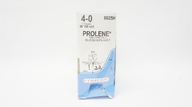 Ethicon 8925H 4-0 PROLENE, V-4, 17mm 3/8c, 36inch (x) - Box of 36