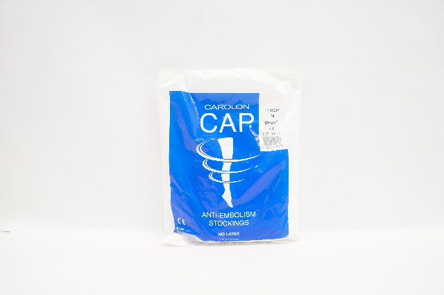 Carolon 620 CAP Anti-Embolism Stockings Thigh Med Short Reg