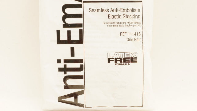BSN Medical 111415 Anti-EM/GP Seamless Elastic Stockings, Knee-Hi, X-Large