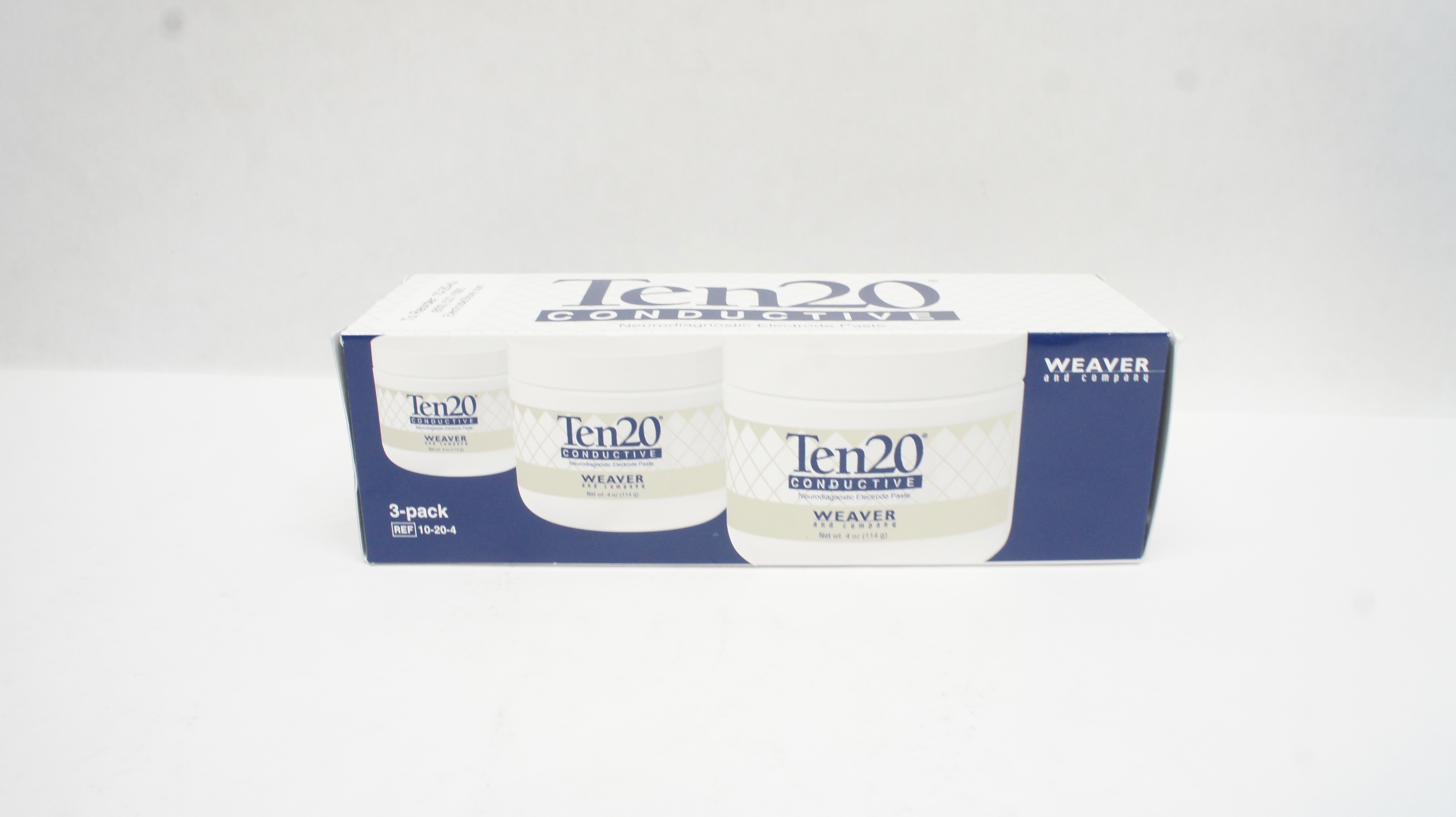 Weaver&Company 10-20-4 Ten20 Conductive Neurodiagnostic Electrode Paste-Box of 1