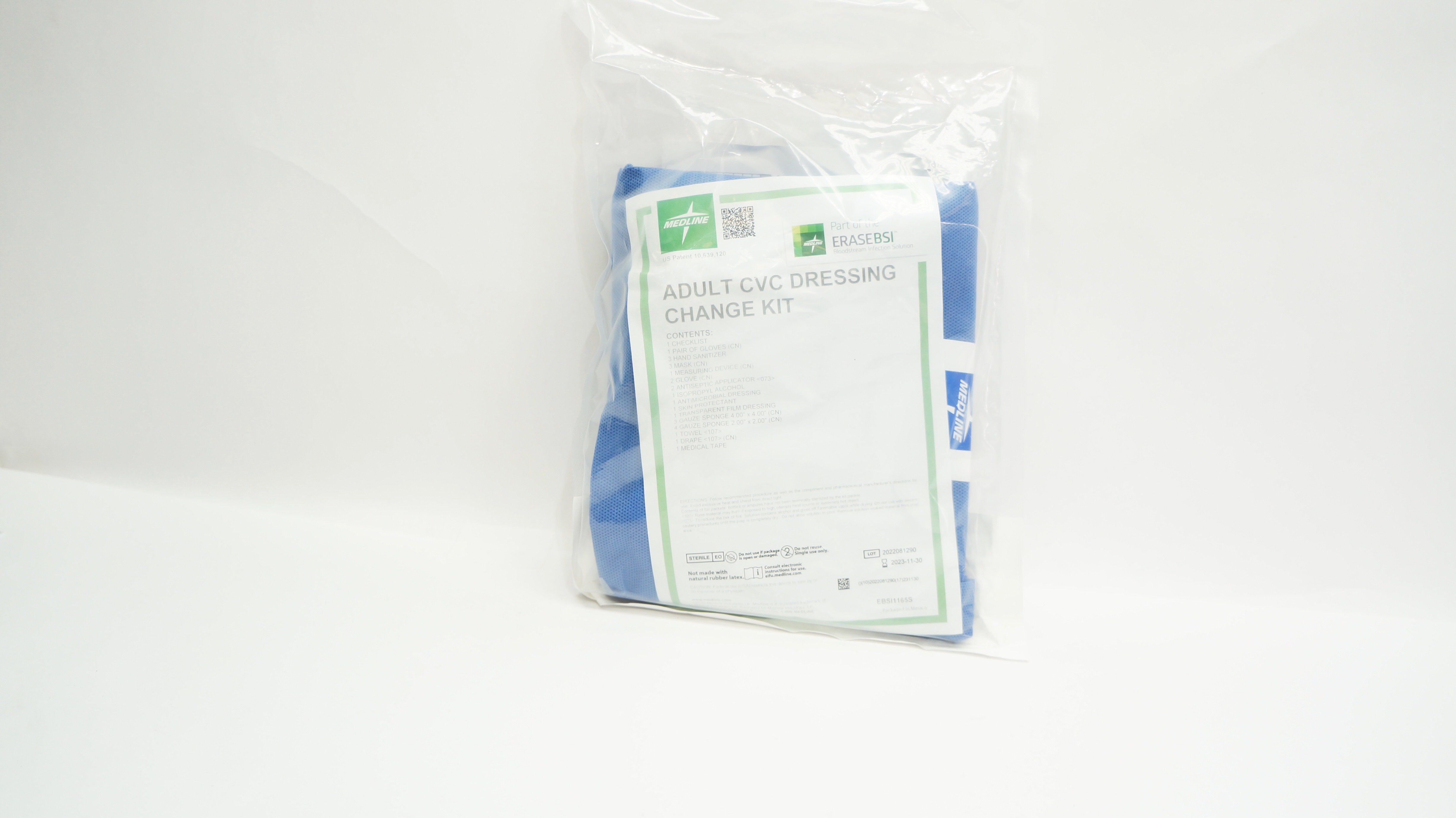 Medline EBSI1165S Erasebsi Adult CVC Dressing Change Kit (x)