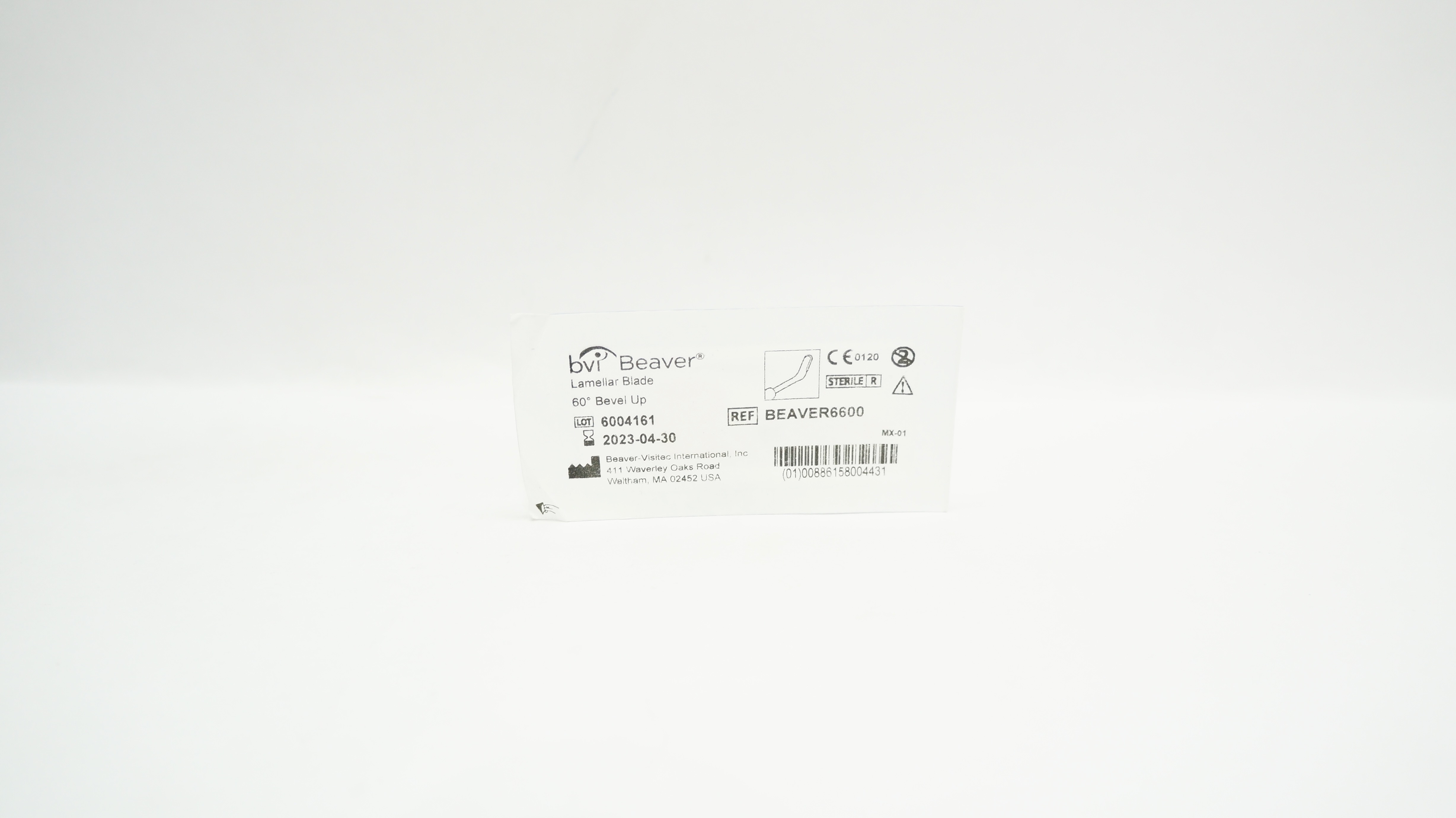 BVI Beaver BEAVER6600 Lamellar Blade 60 degree Bevel Up (x)