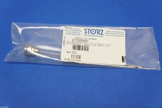 Karl Storz 27029OC 7Fr Obturator Only For 27029CN Cysto-Urethroscope Examination