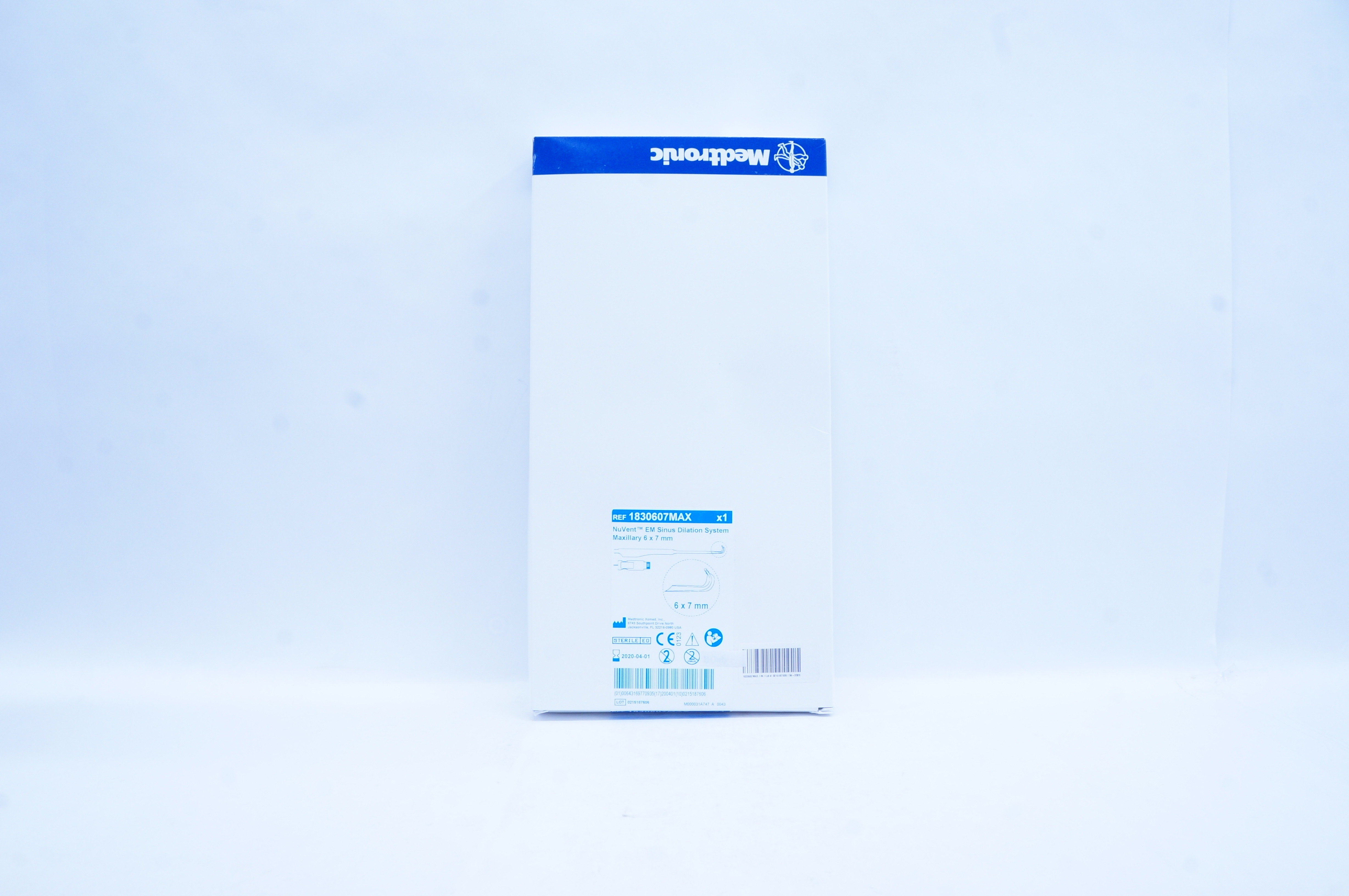 Medtronic 1830607MAX NuVent EM Sinus Dilation System Maxillary 6 x 7 mm (x)