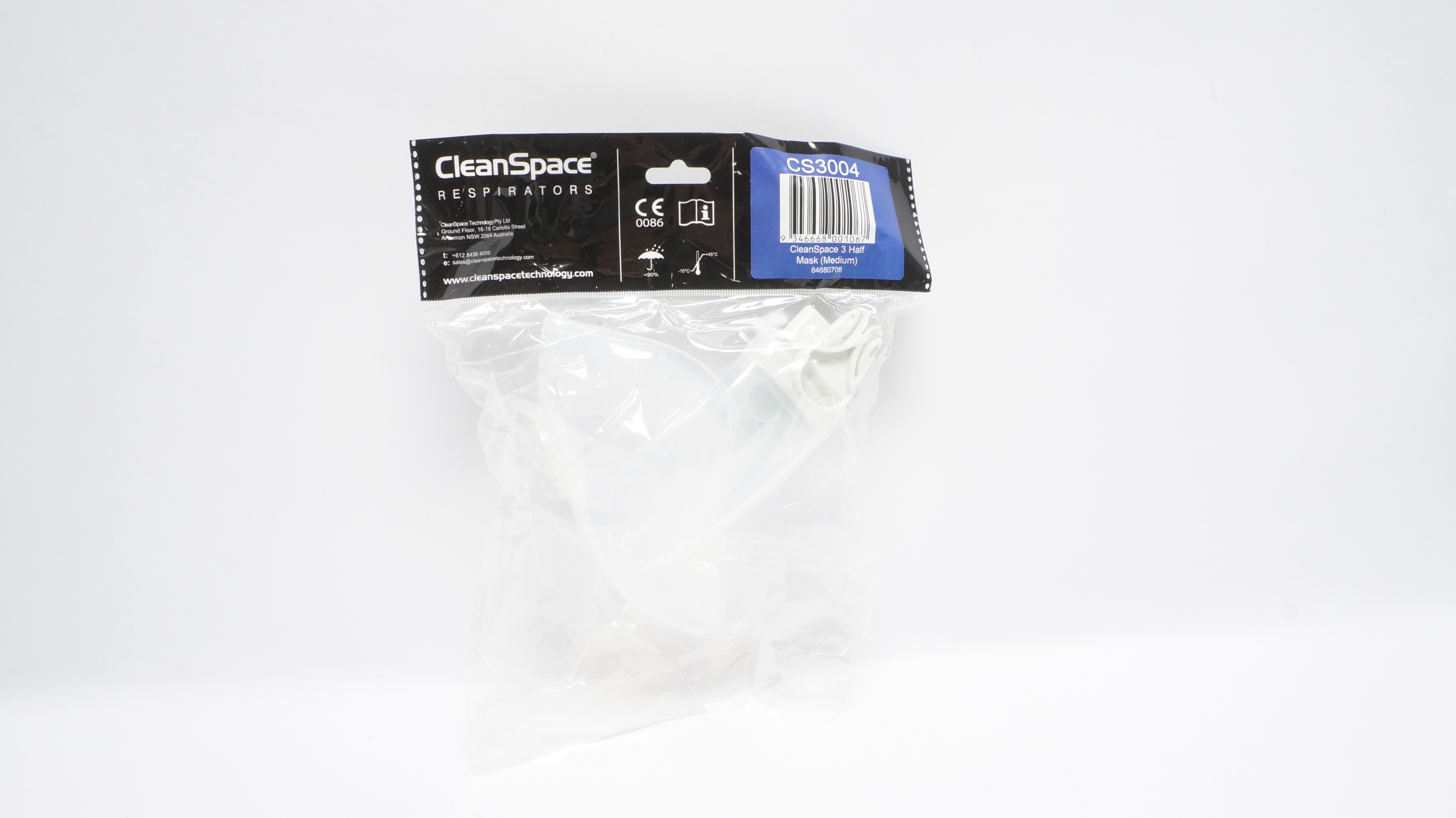 CleanSpace CS3004 3 Half Mask ( Medium)