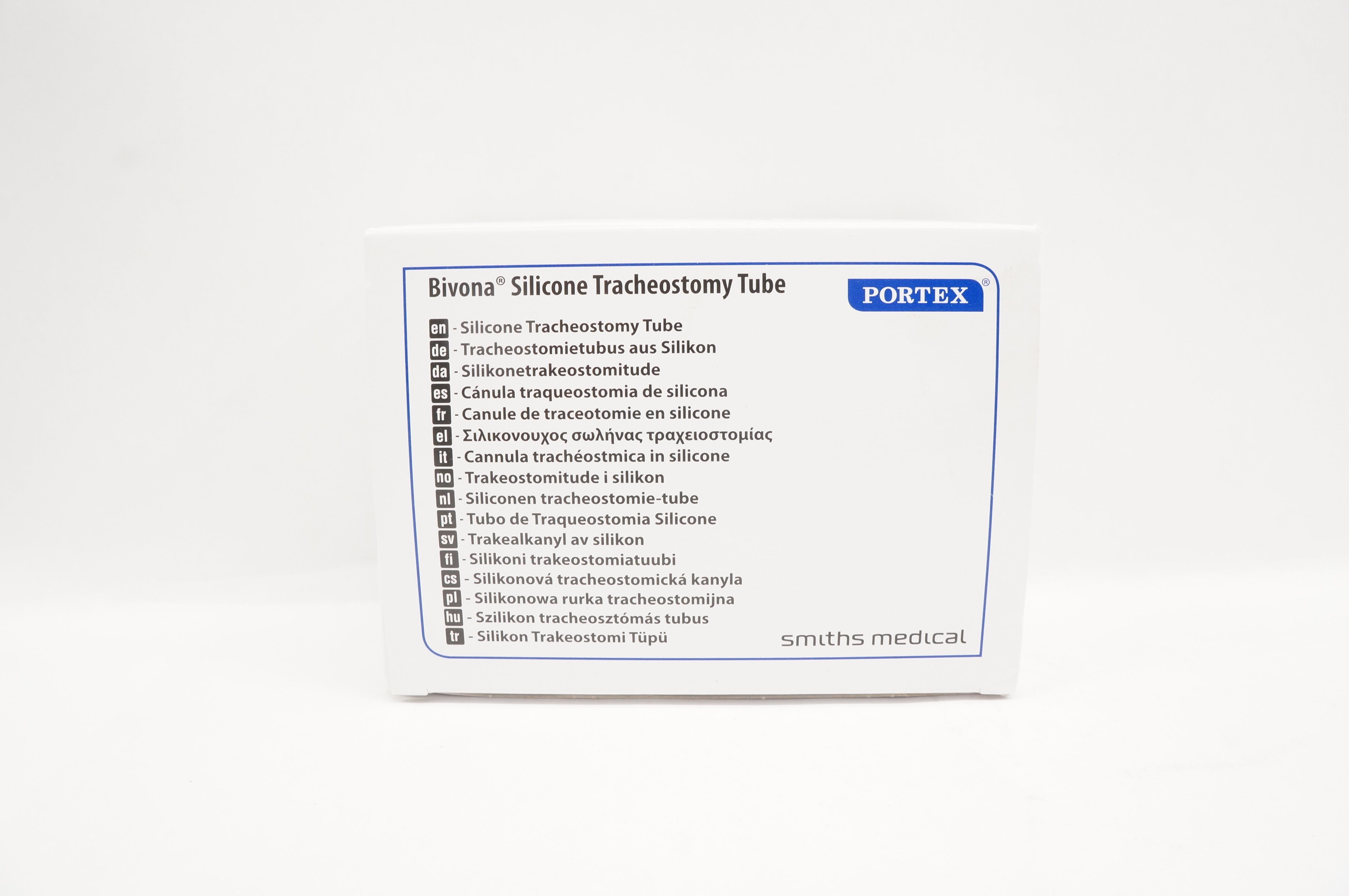 Smiths Medical 670150 Portex Adult Tracheostomy Tube 5.0 x 7.4 x 60mm