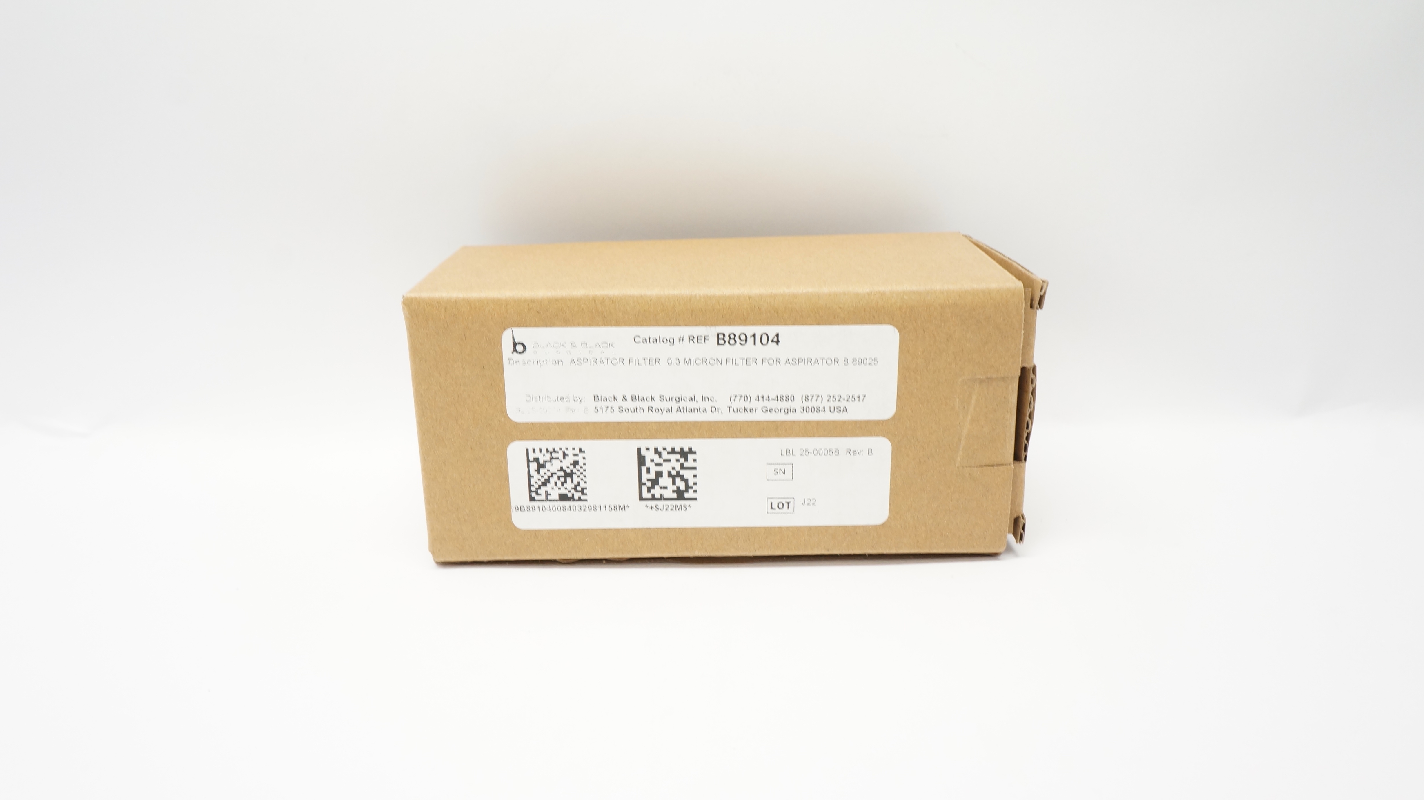 Black&Black B89104 Aspirator Filter 0.3 Micron Filter For Aspirator B 89025