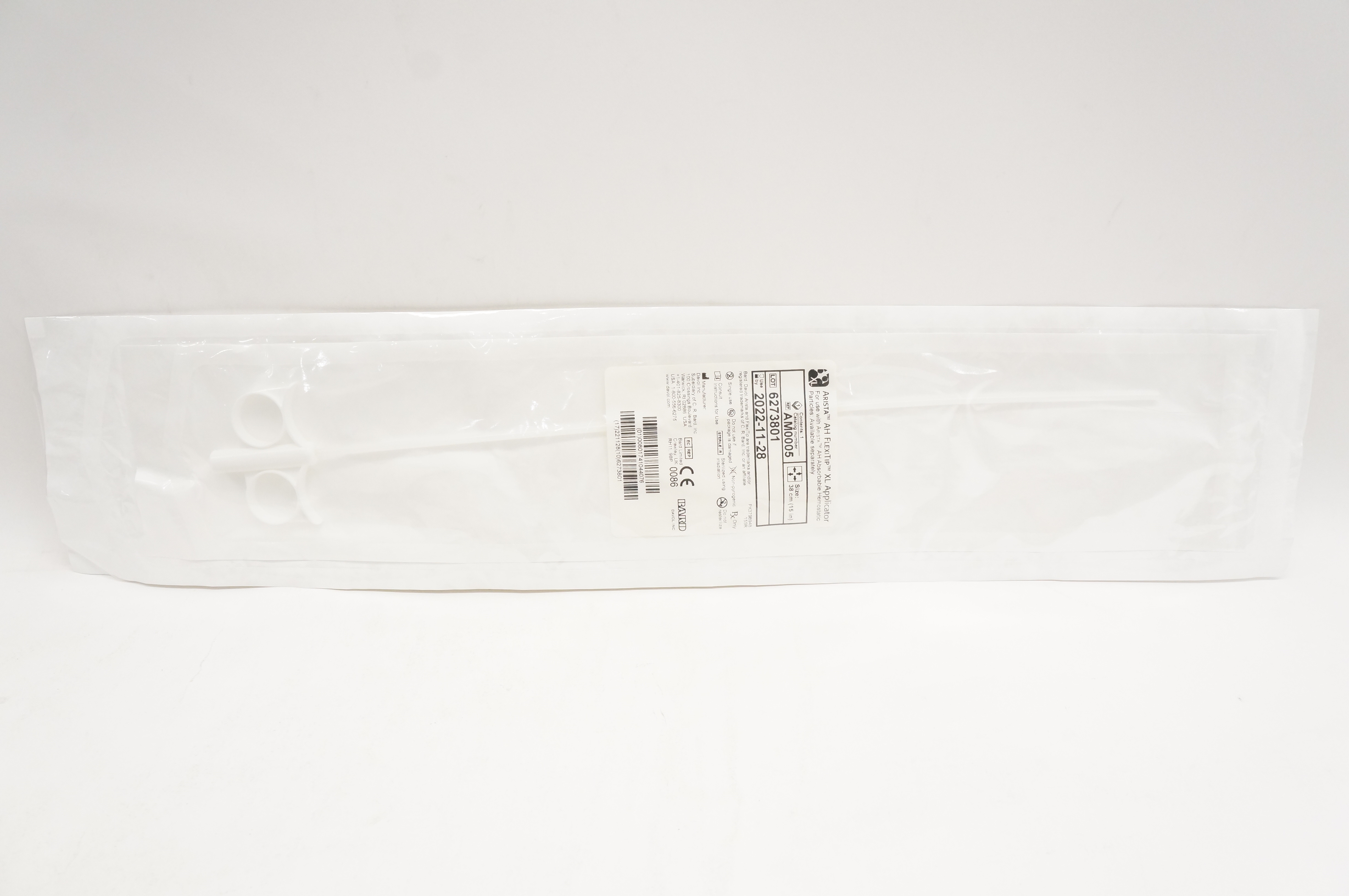 Bard AM0005 Davol Arista AH FlexiTip XL Applicator 15inch (x)