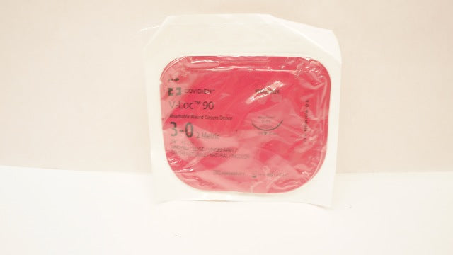 Covidien VLOCMI824 3-0 V-Loc 90 Wound Closure, P-17, 3/8c 30mm, 18inch (x)